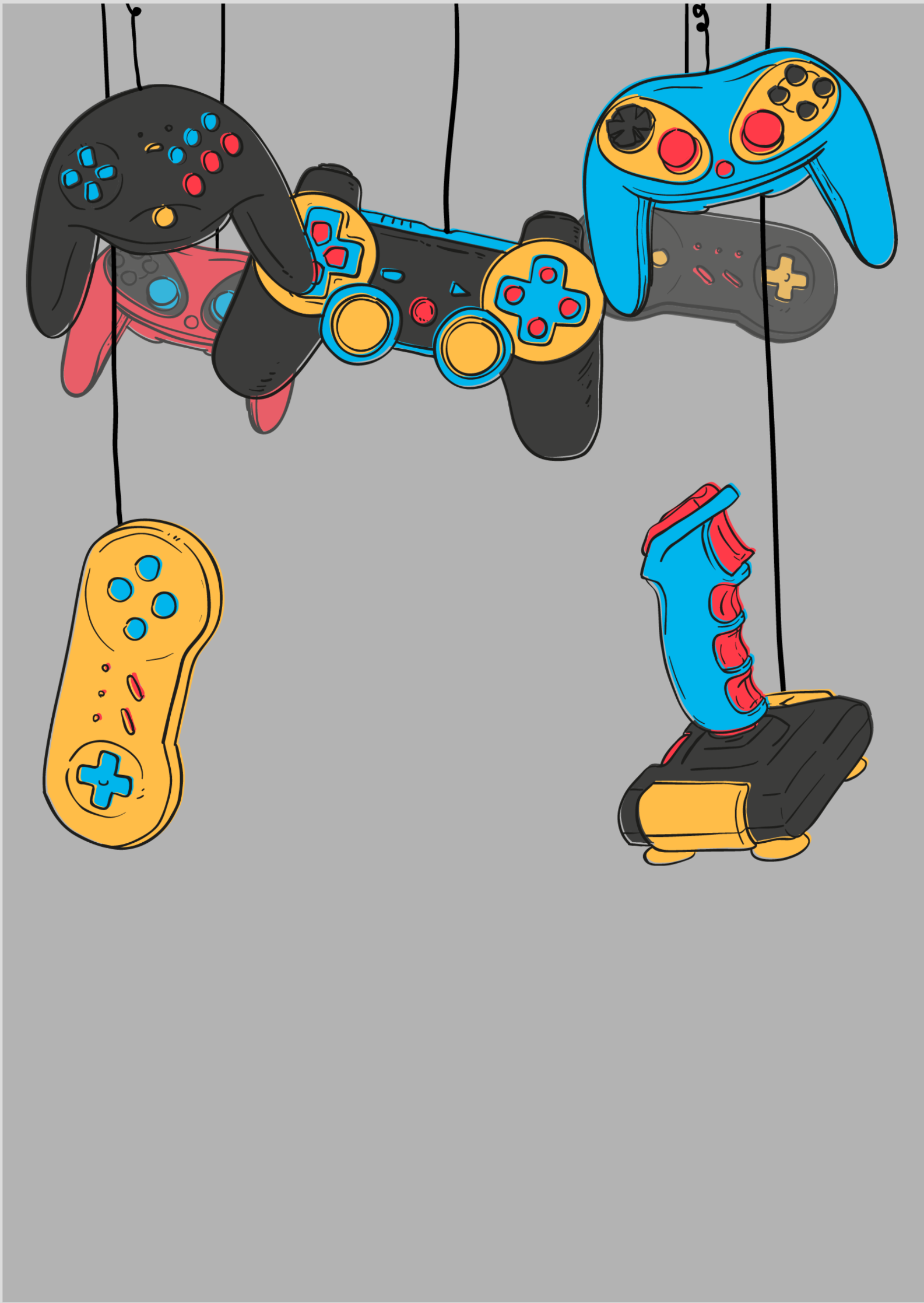 Nome do produto: Poster Controles