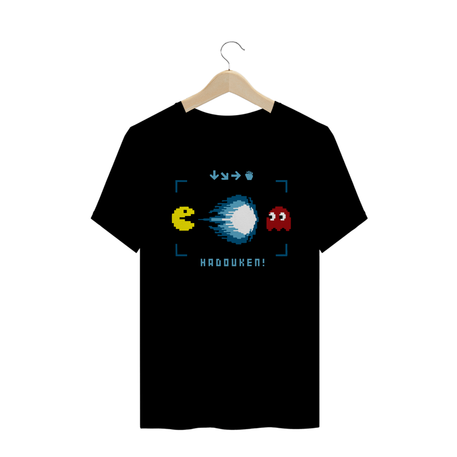 Nome do produto: Pac-Man Hadouken!- Masculino