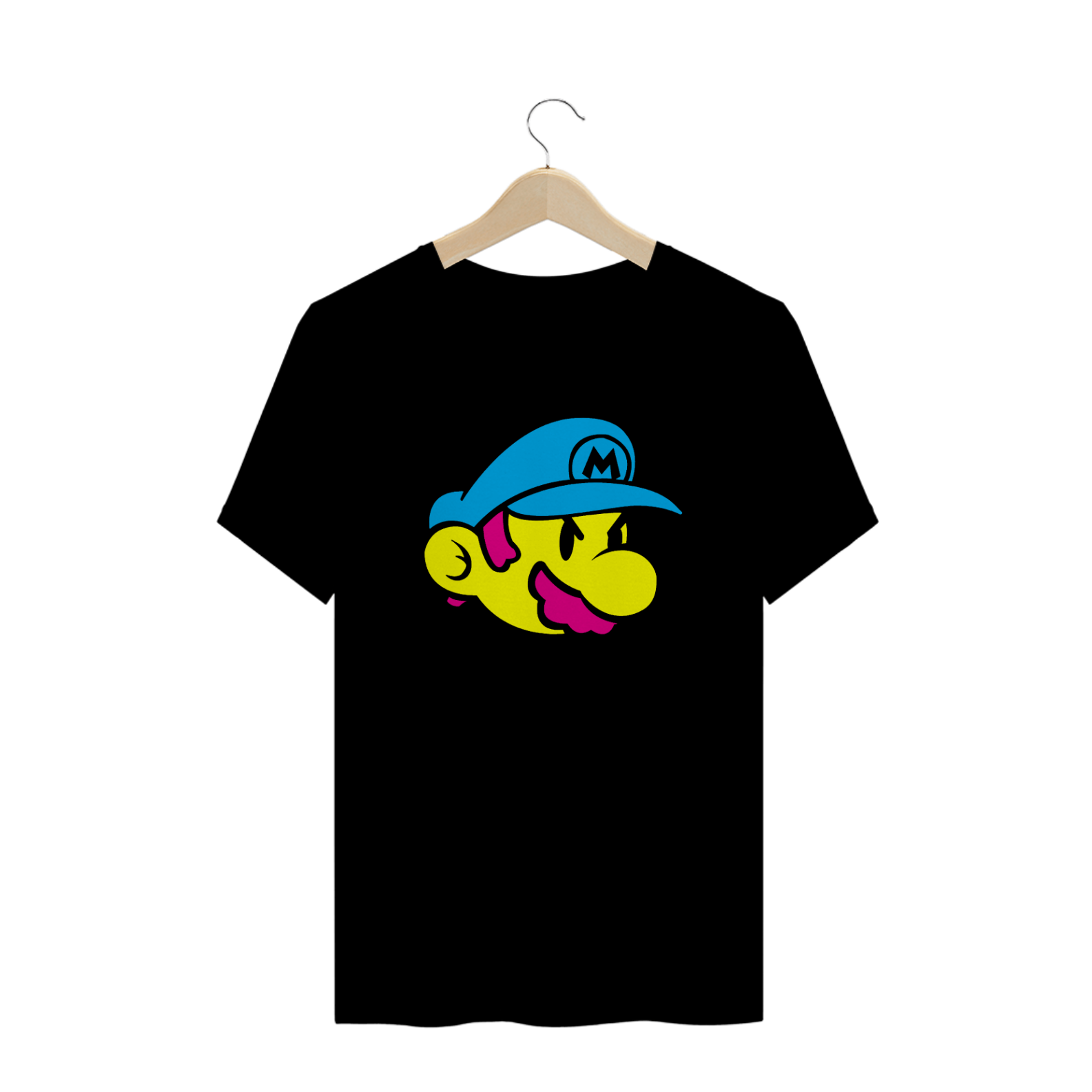 Nome do produto: T-Shirt Face Mario (Colorido)
