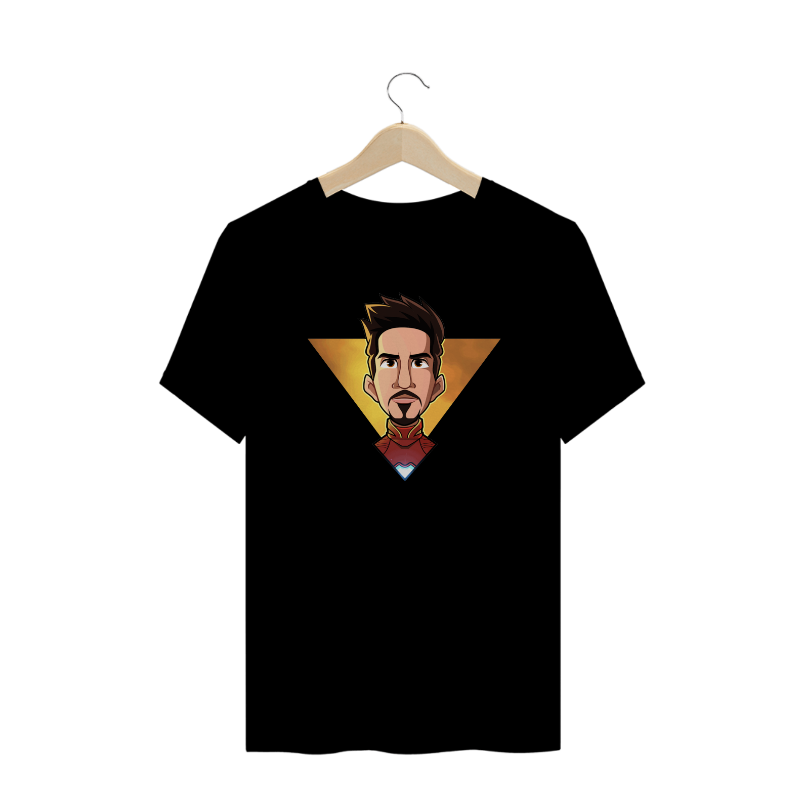 Nome do produto: T-Shirt Tony Stark Cartoon