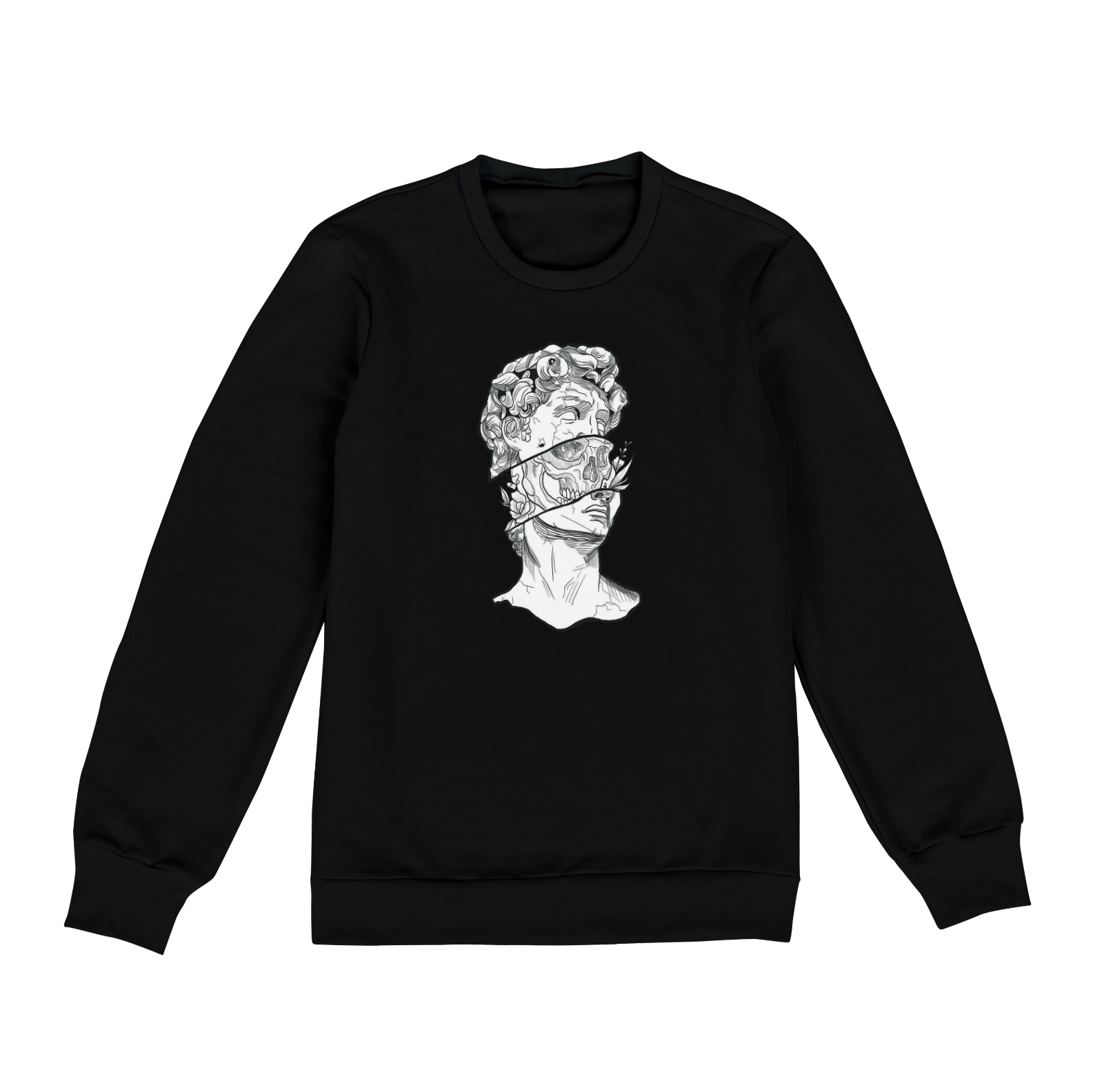 Nome do produto: Moletom Skull Greek Statue