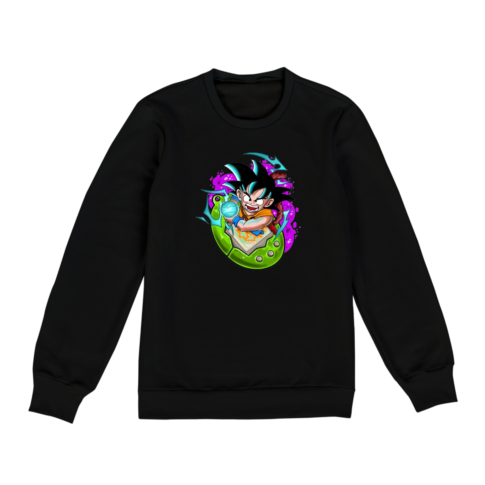 Nome do produto: Moletom Goku Kid Kamehameha