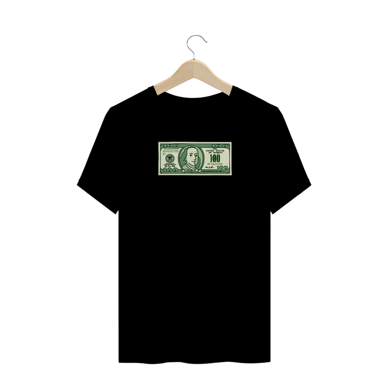 Nome do produto: T-Shirt Dólar
