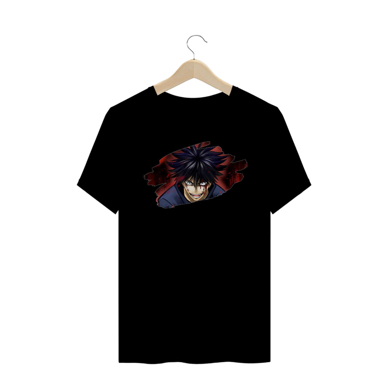 Nome do produto: T-Shirt Megumi Fushiguro (JUJUTSU KAISEN)