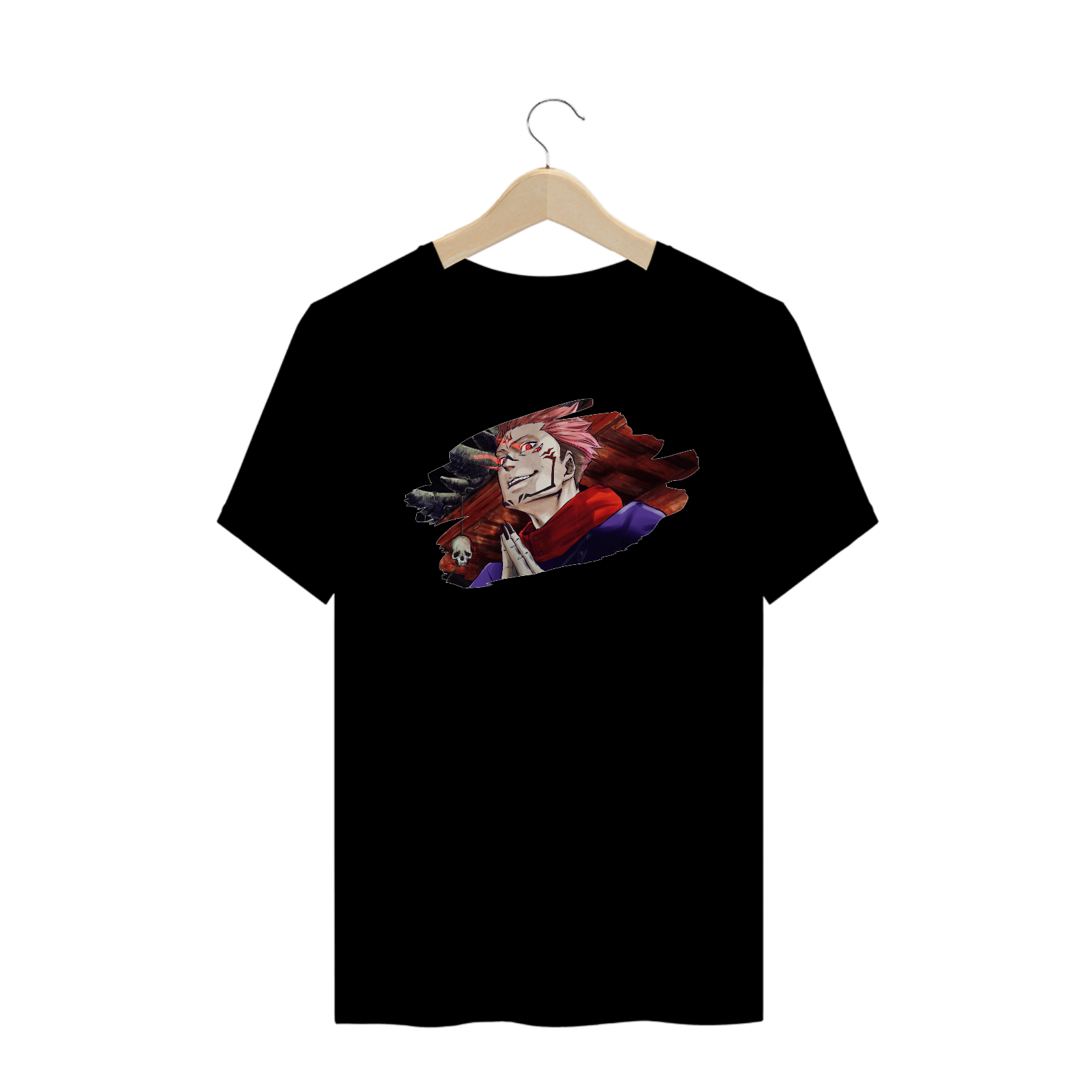 Nome do produto: T-Shirt Ryomen Sukuna (JUJUTSU KAISEN)