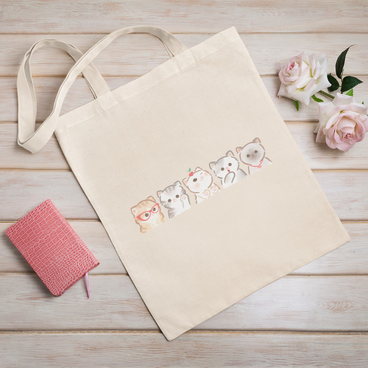 Nome do produto: Ecobag Gatinhos Fofinhos