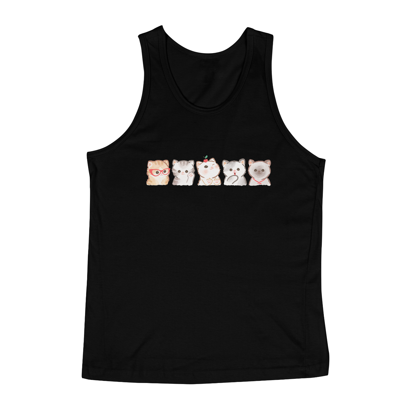 Nome do produto: Regata Masculina Gatinhos Fofinhos