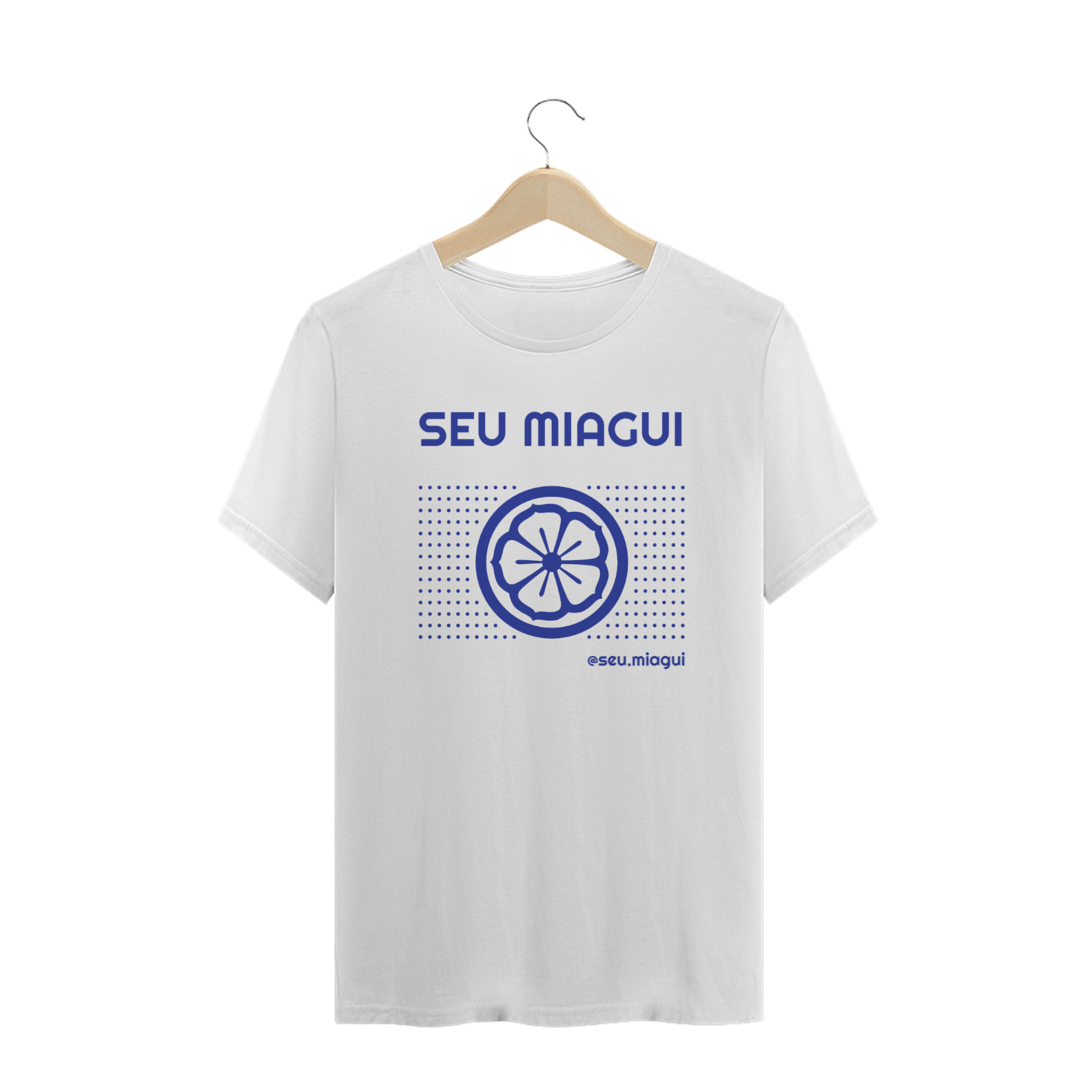Nome do produto: Camiseta Seu Miagui flor de Lotus