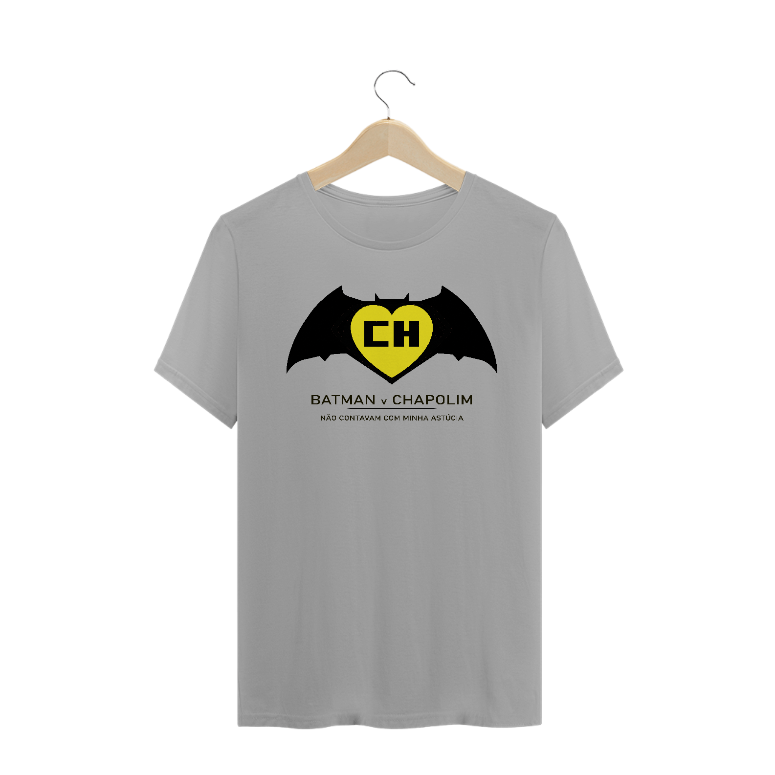 Nome do produto: Camiseta Batman v Chapolim