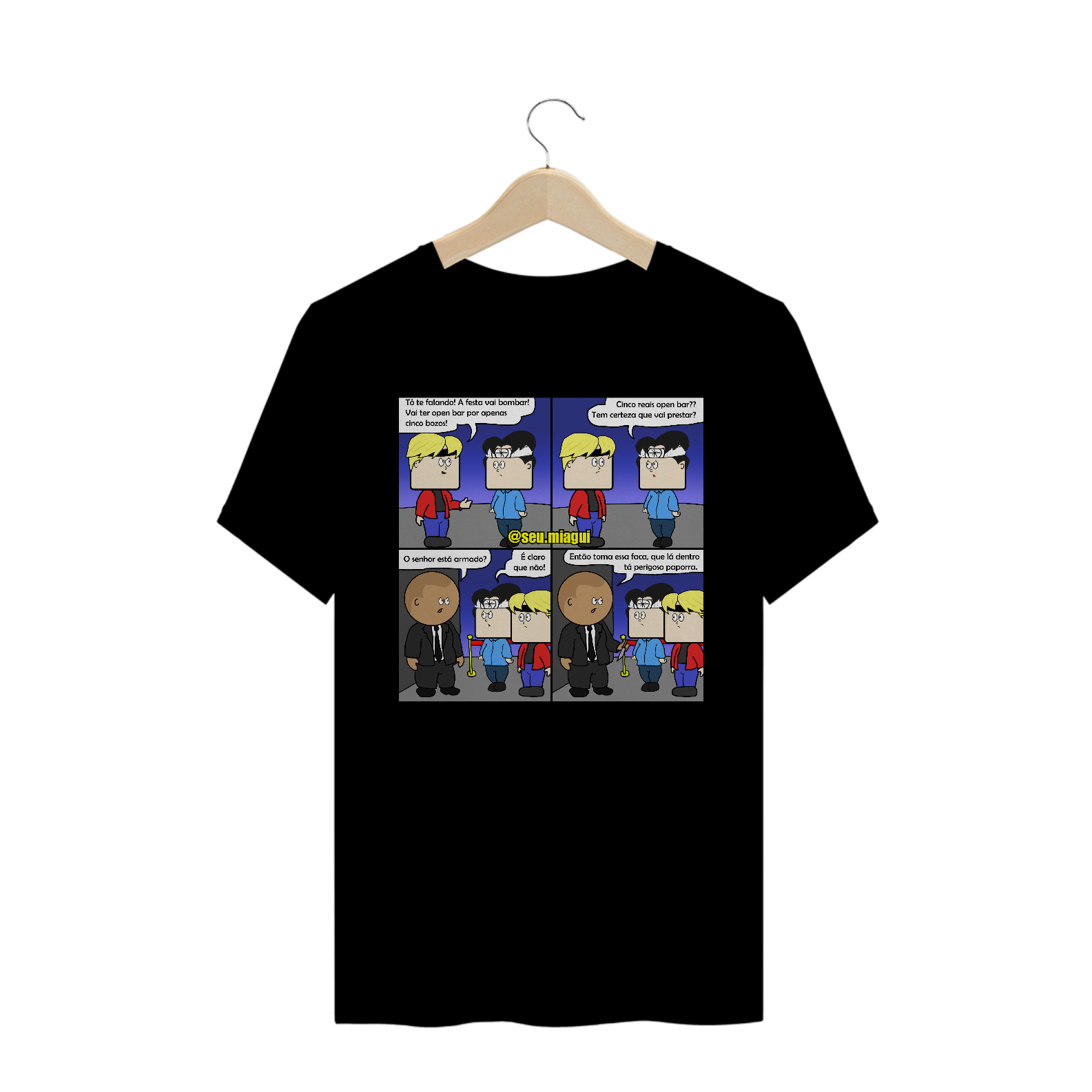 Nome do produto: Camiseta Tirinha 06