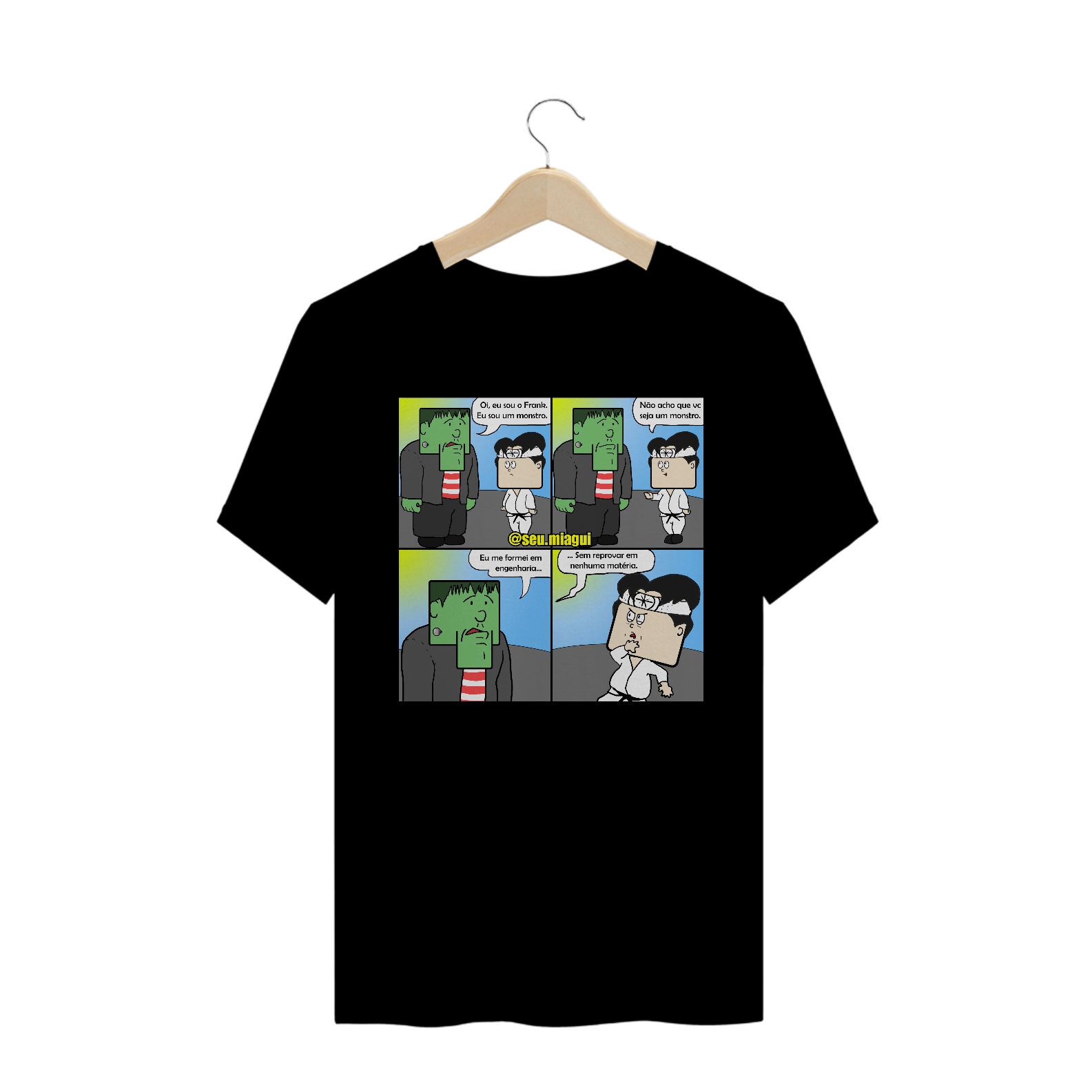 Nome do produto: Camiseta Tirinha 08 Engenharia