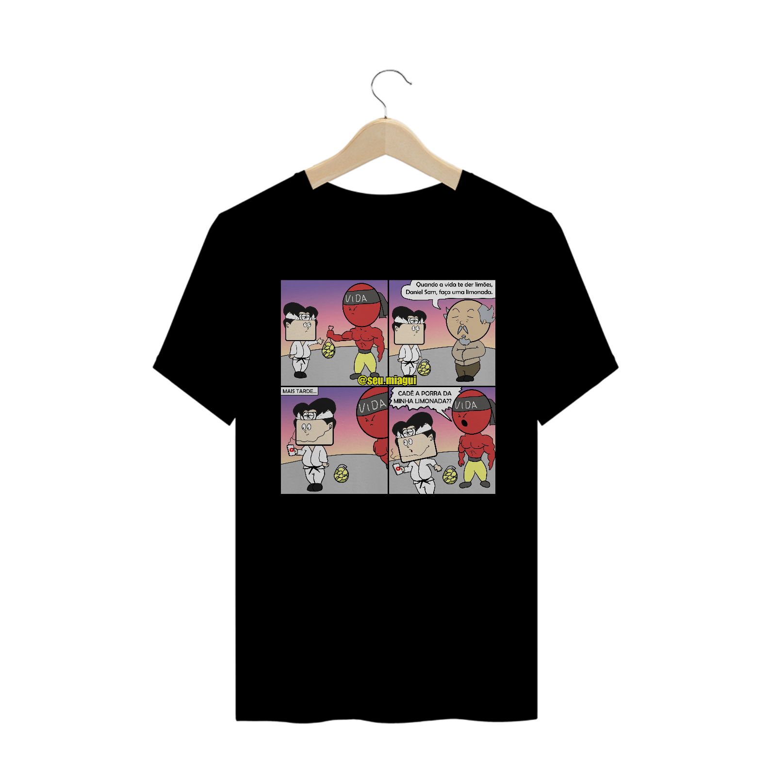 Nome do produto: Camiseta Tirinha 14