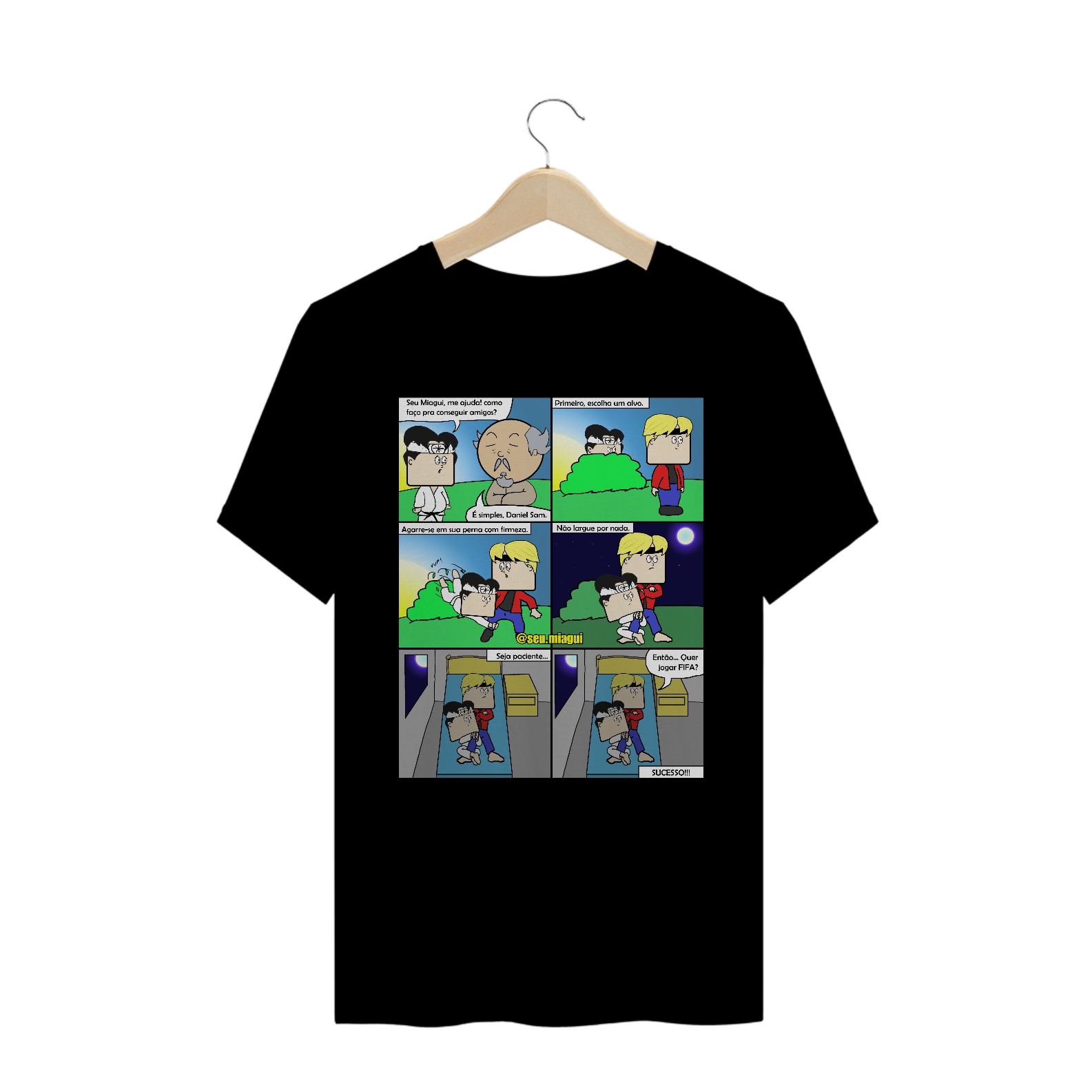 Nome do produto: Camiseta Tirinha 17