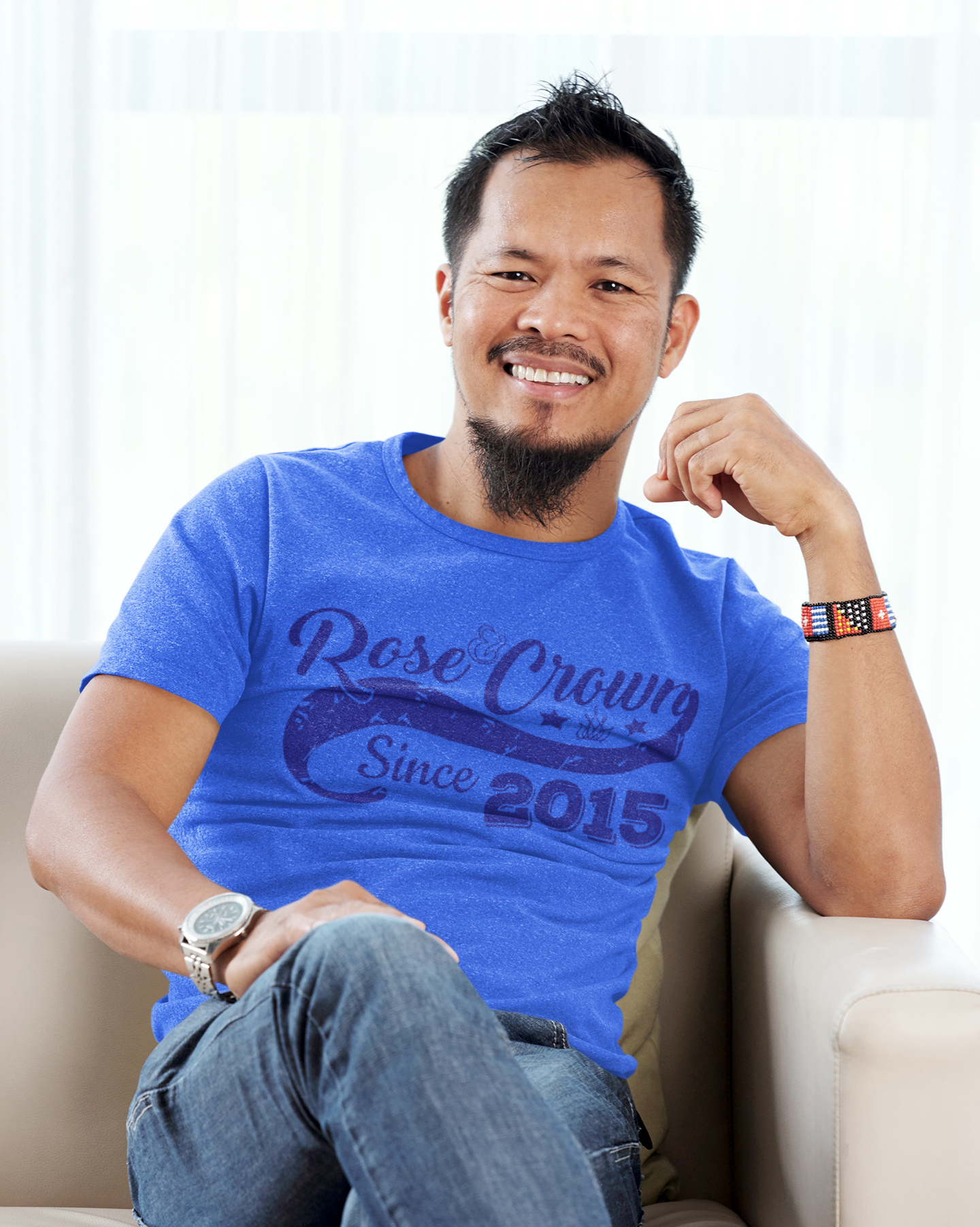 Nome do produto: Camiseta ROSE&CROWN Nº3