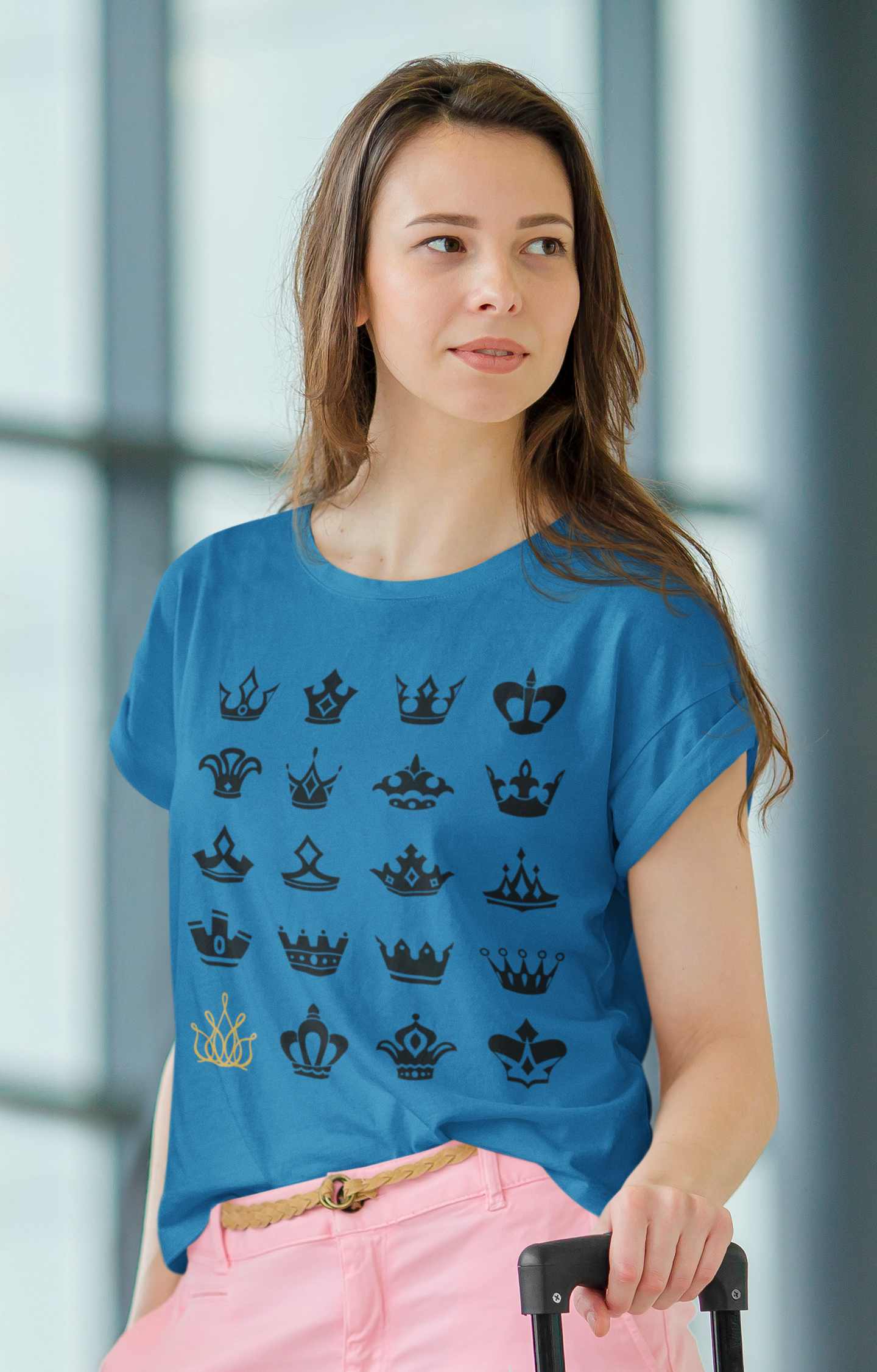 Nome do produto: Camiseta Coroas Estonada