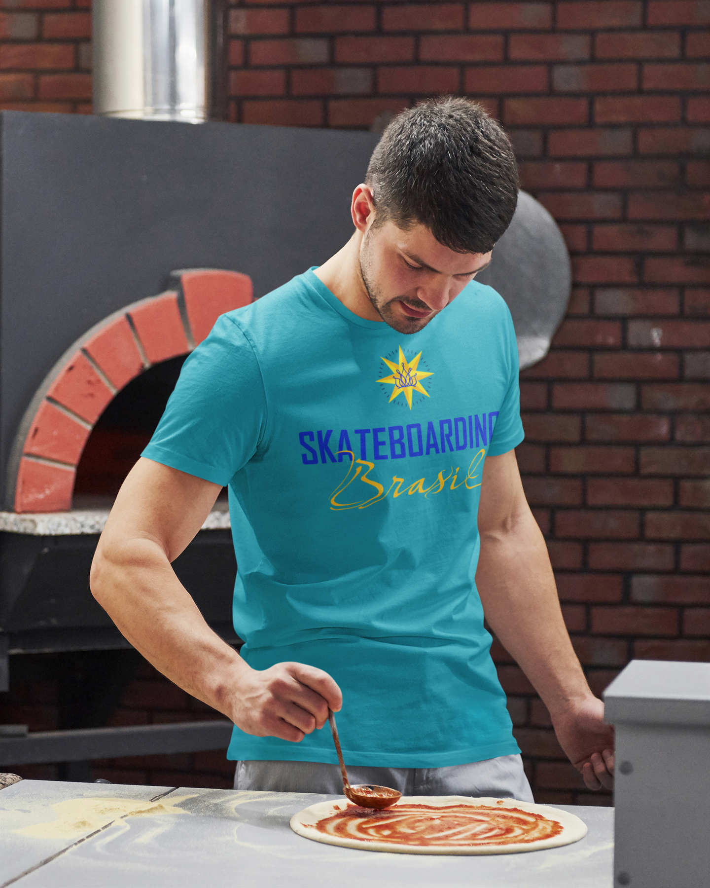 Nome do produto: Camiseta Skateboarding Brasil