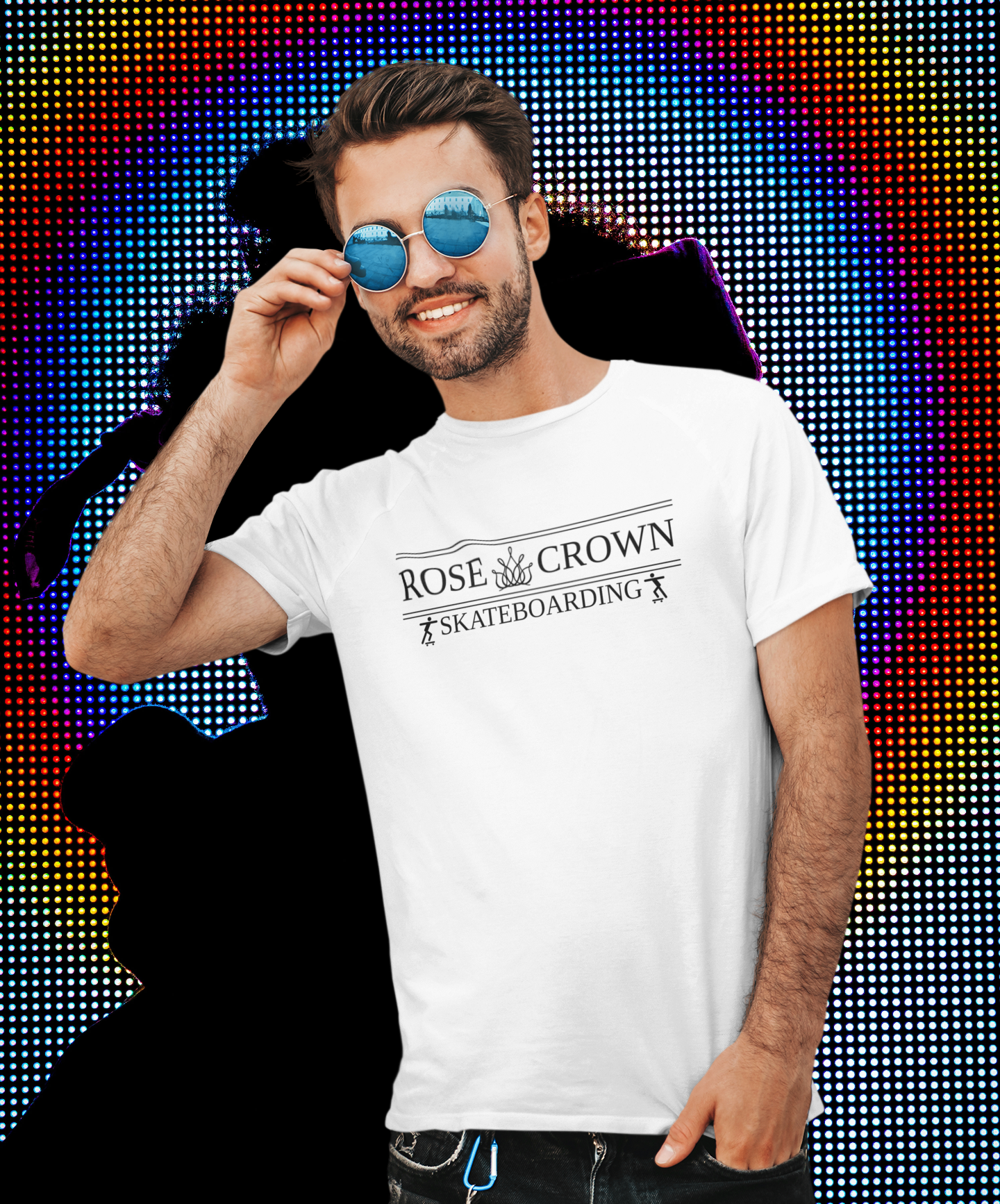 Nome do produto: Camiseta Skateboarding Branca