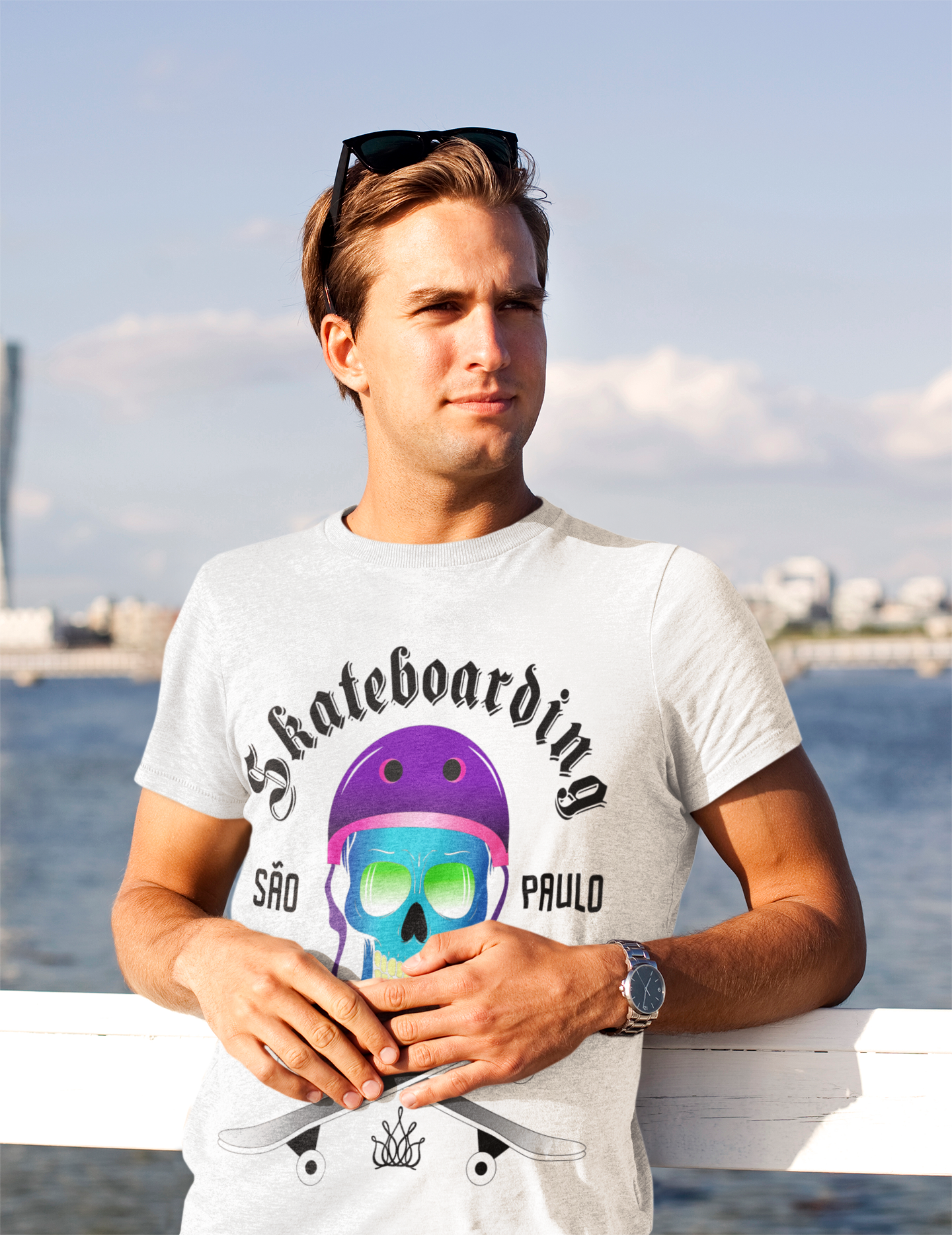 Nome do produto: Camiseta Skateboarding SP