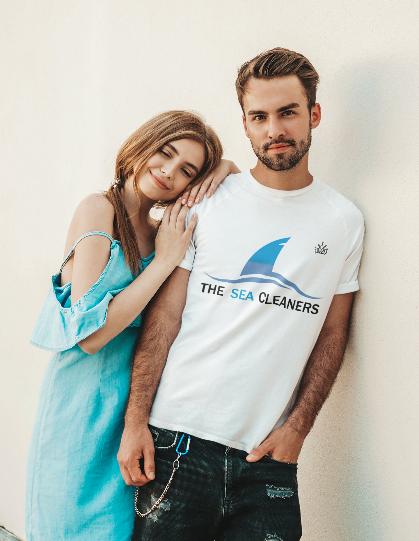 Nome do produto: Camiseta Shark branca