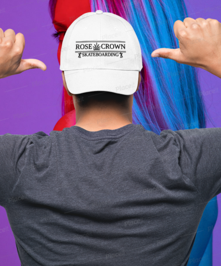 Nome do produto: Boné ROSE&CROWN Skateboarding