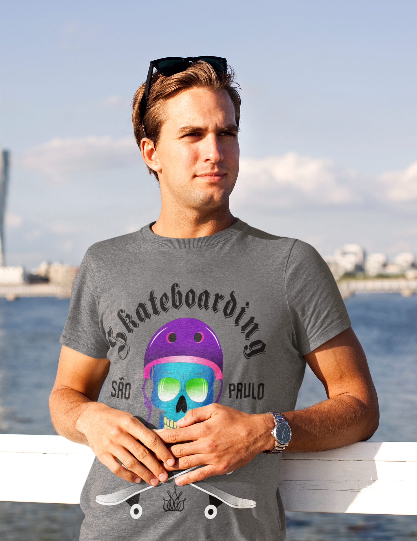 Nome do produto: Camiseta Skateboarding SP