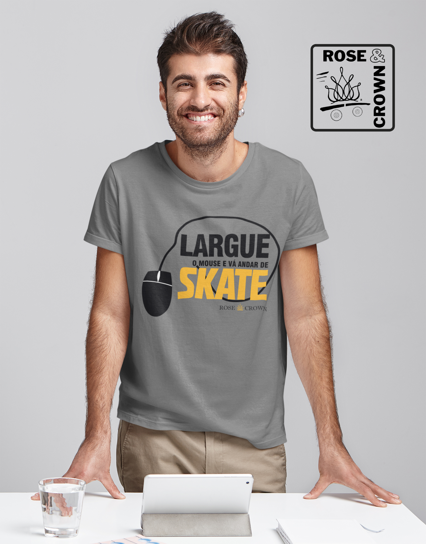 Nome do produto: Camiseta Largue o Mouse