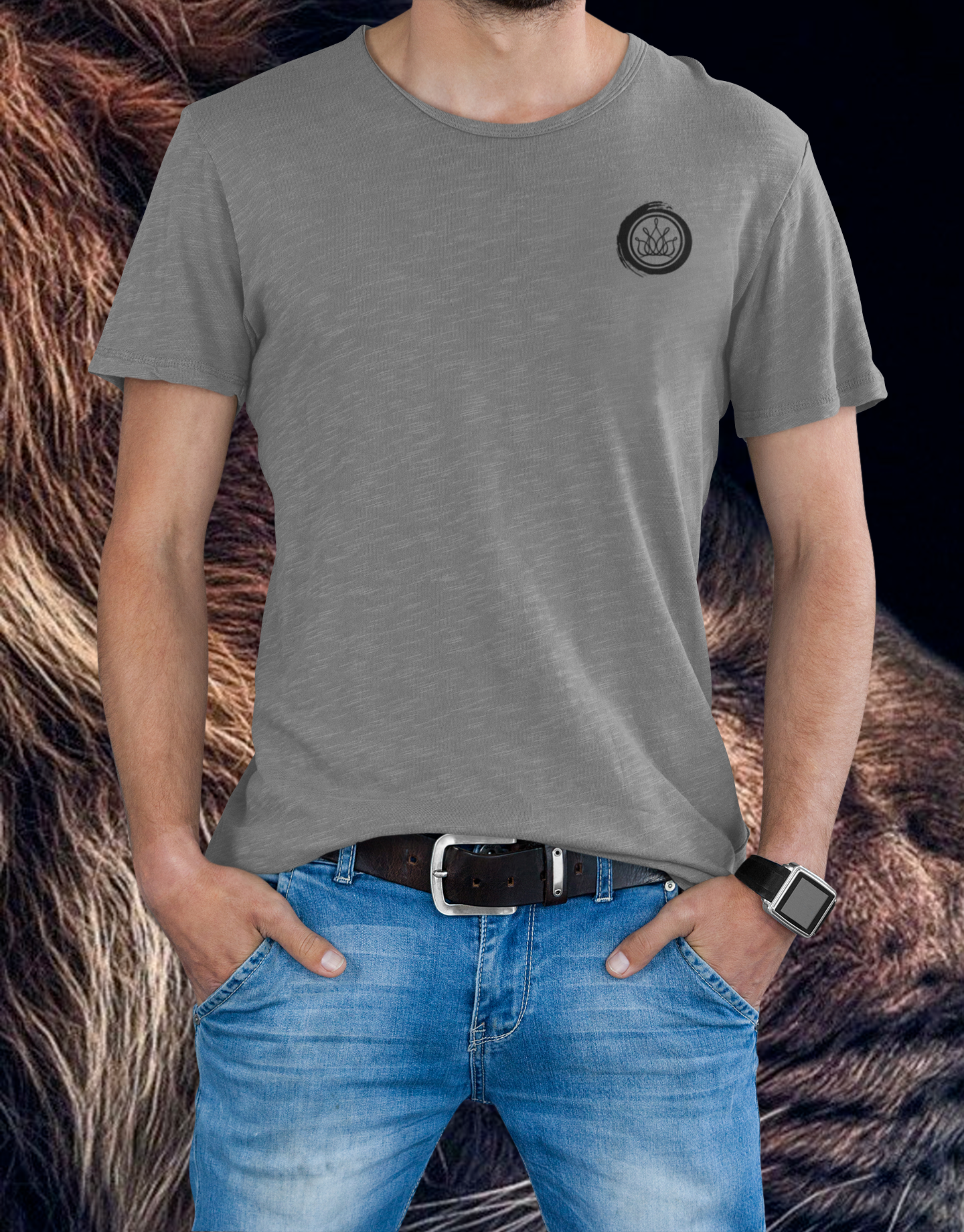 Nome do produto: Camiseta ROSE&CROWN Básica