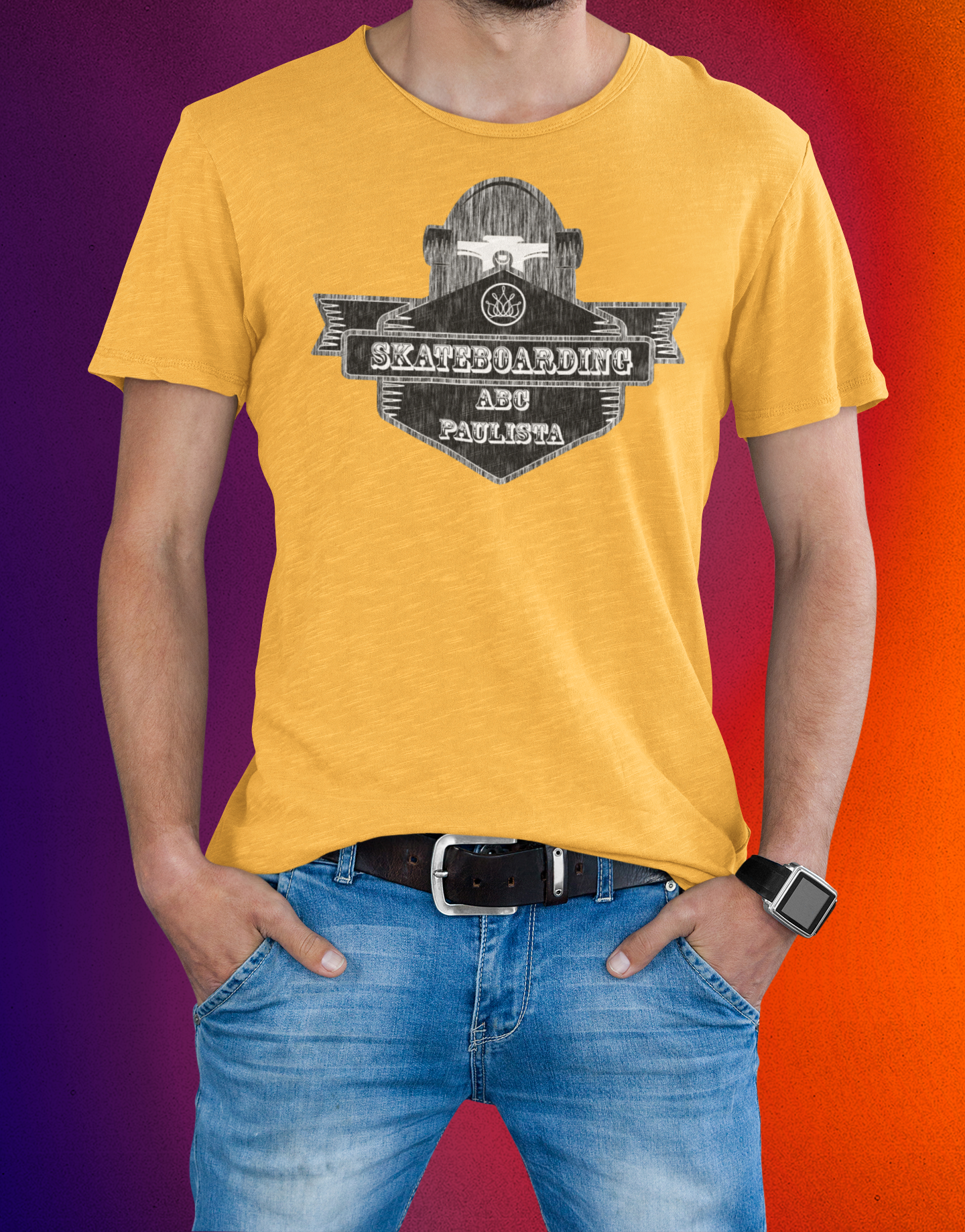 Nome do produto: Camiseta Skateboarding ABC Paulista