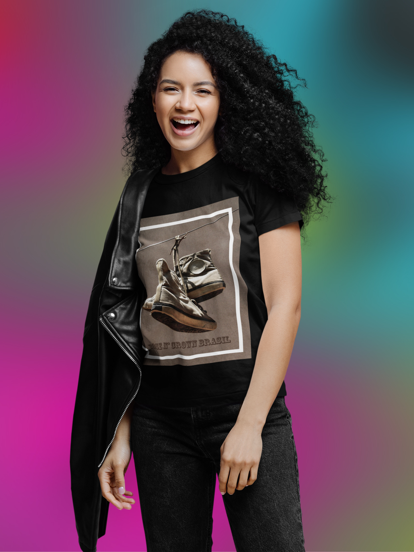 Nome do produto: Camiseta Tênis no Fio