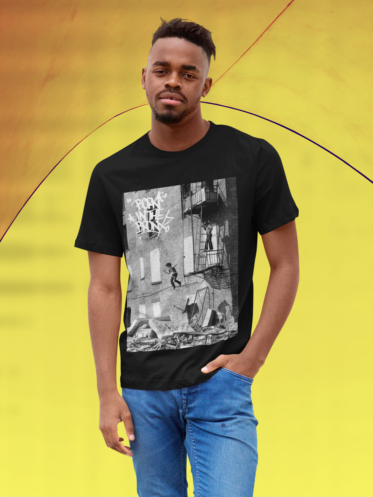 Nome do produto: Camiseta Bronx Kids Preta