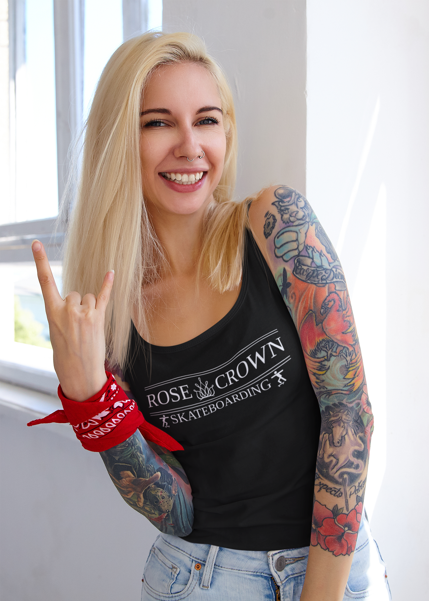 Nome do produto: Regata ROSE&CROWN Skateboarding