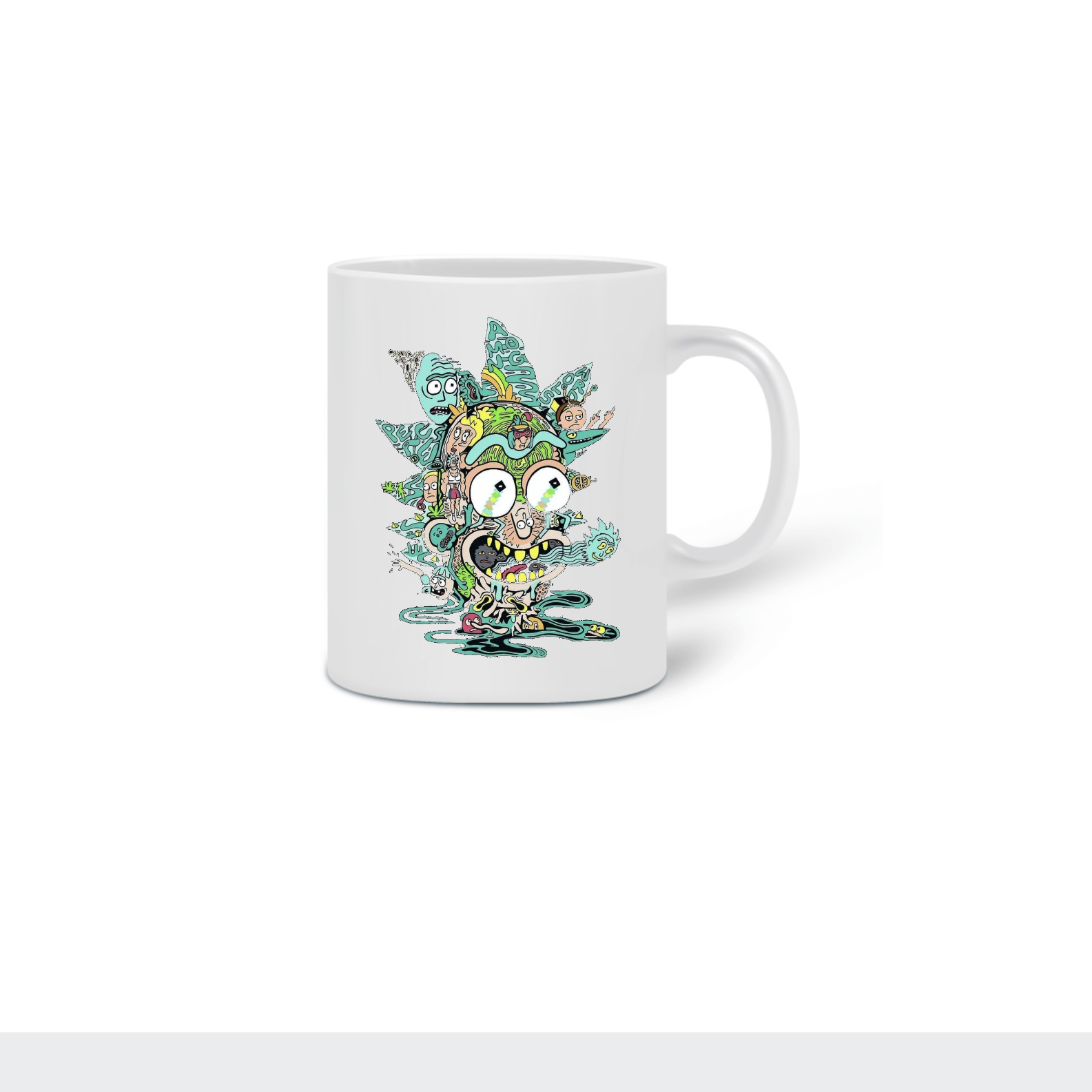 Nome do produto: caneca rick and morty