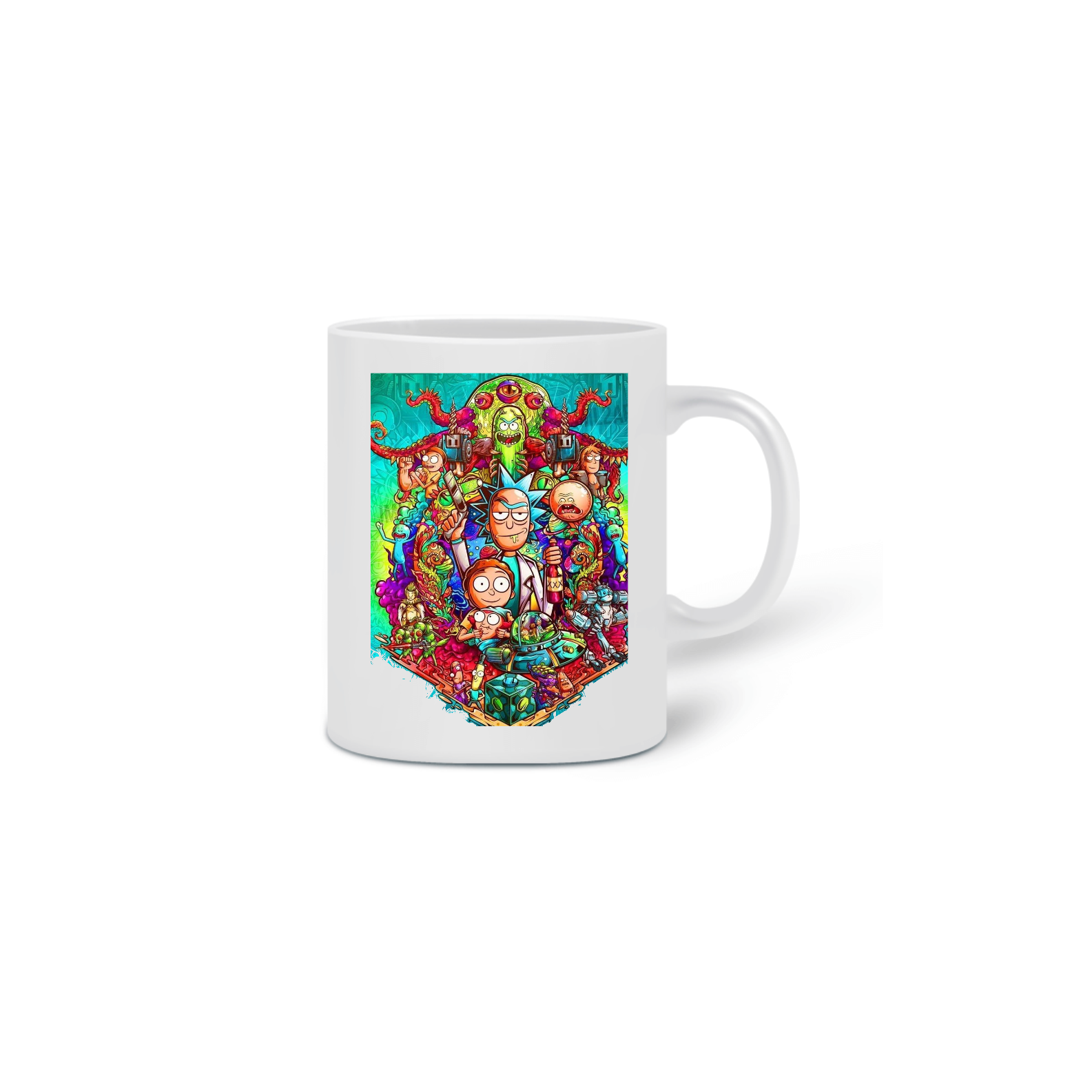 Nome do produto: caneca rick and morty