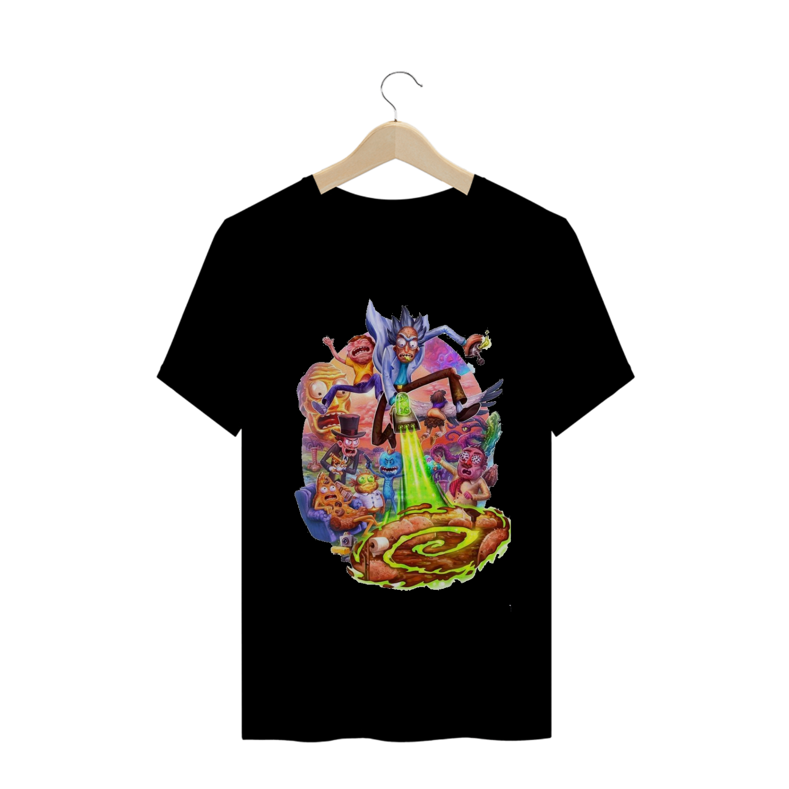 Nome do produto: t-shirt  rick and morty