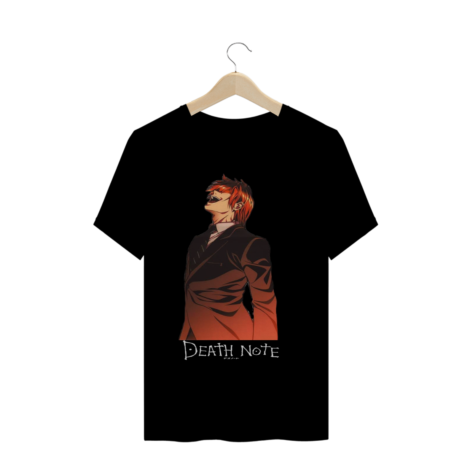 Nome do produto: t-shirt  death note ligth yagami