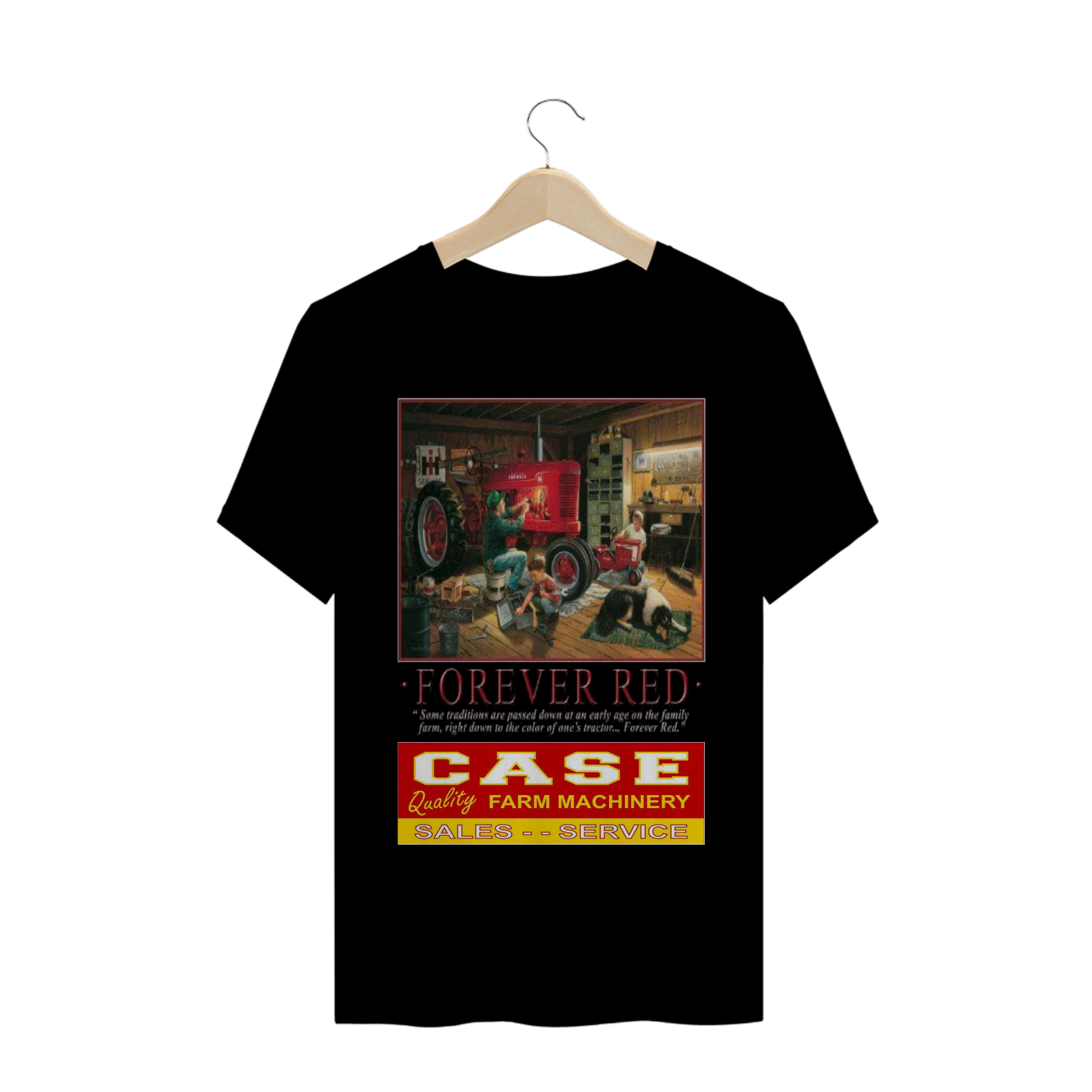 Nome do produto: t-shirt  case trator