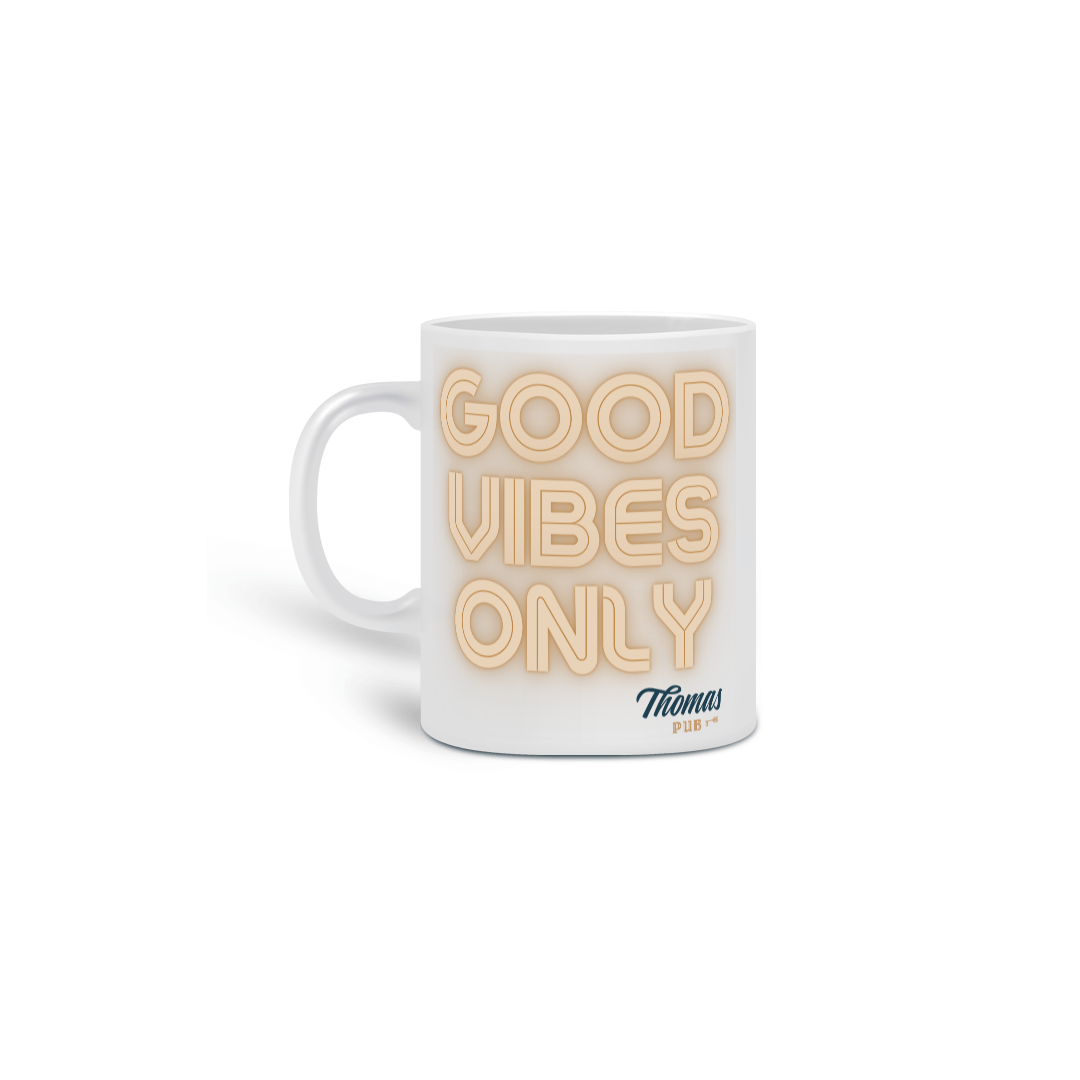 Nome do produto: Caneca Thomas Café Good Vibes Destro