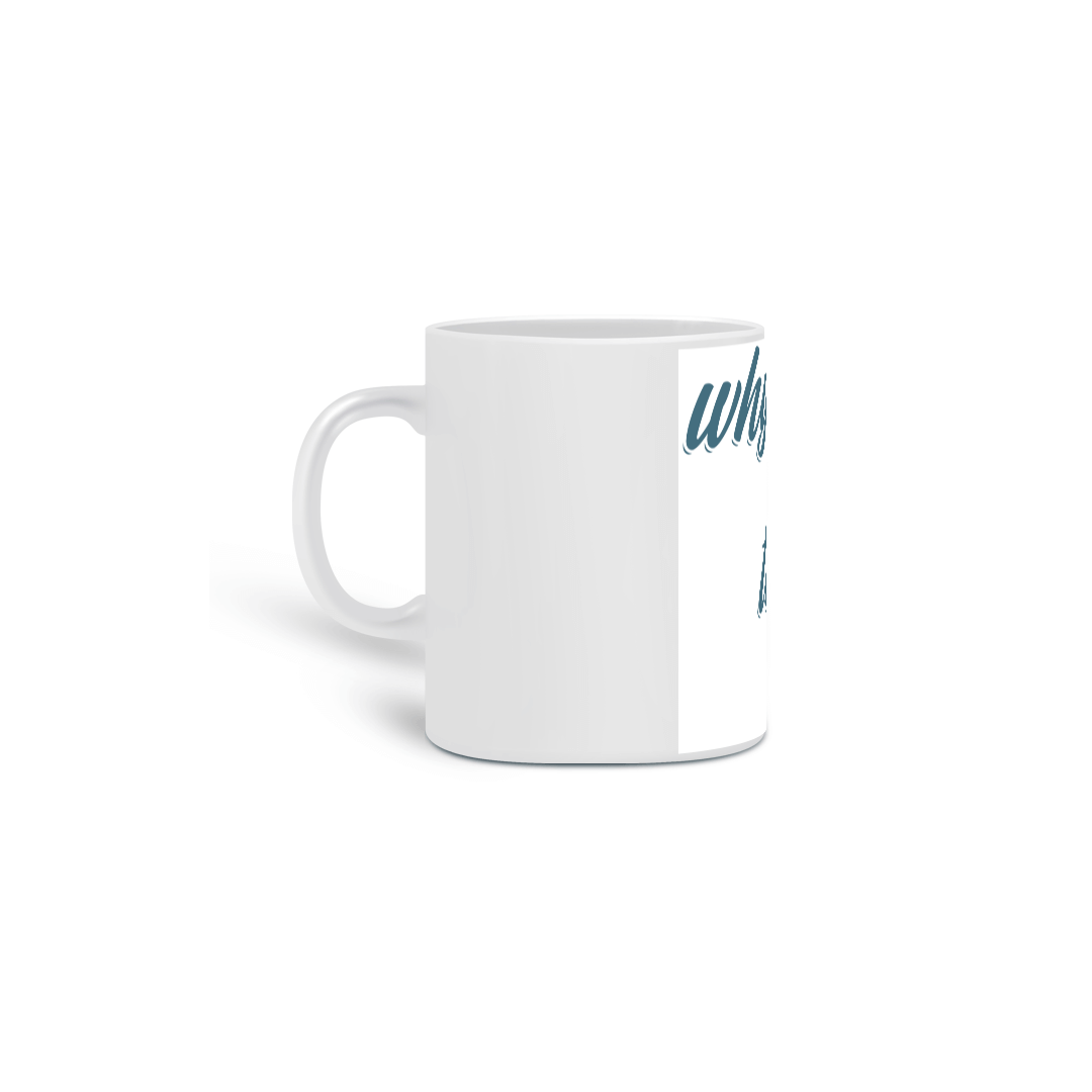 Nome do produto: Caneca Thomas Café Why Limit Canhoto