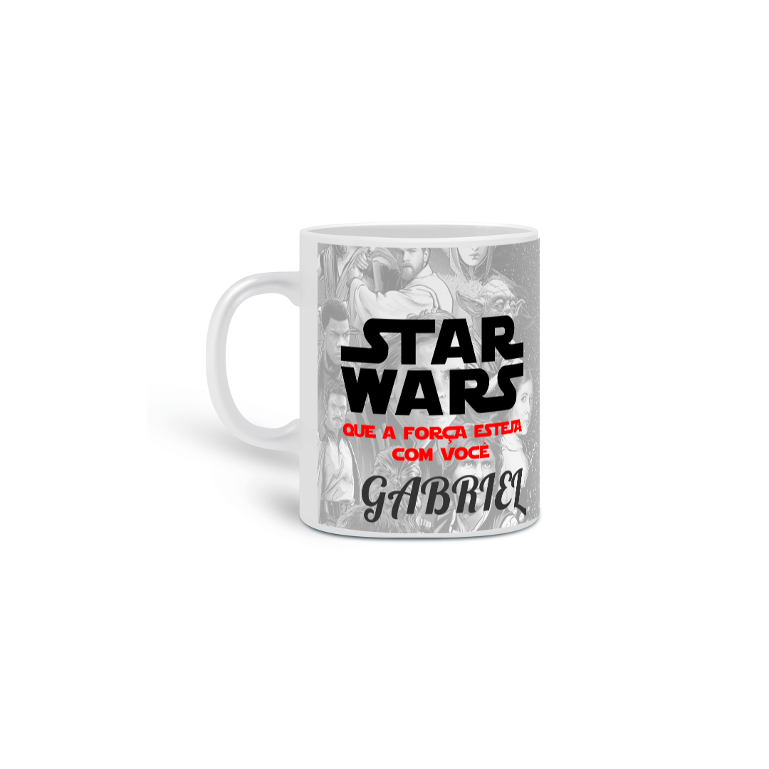 Nome do produto: CANECA STAR WARS