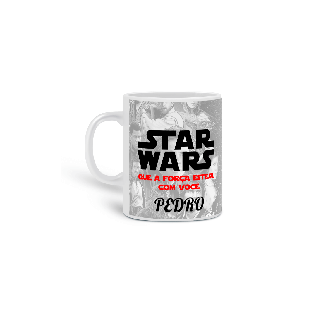 Nome do produto: CANECA STAR WARS