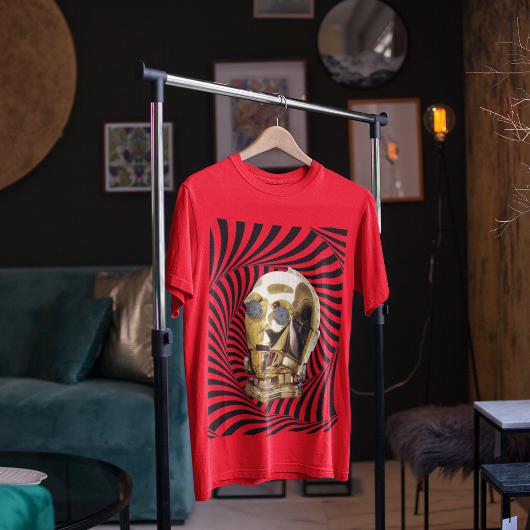 Nome do produto: T-Shirt Estonada Stoned C3PO