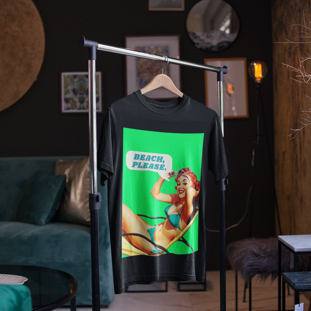 Nome do produto: T-Shirt Beach Please