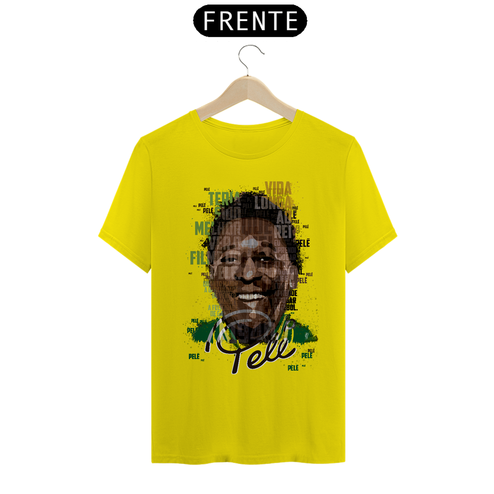 Nome do produto: Camiseta Pelé Eterno do Chaves