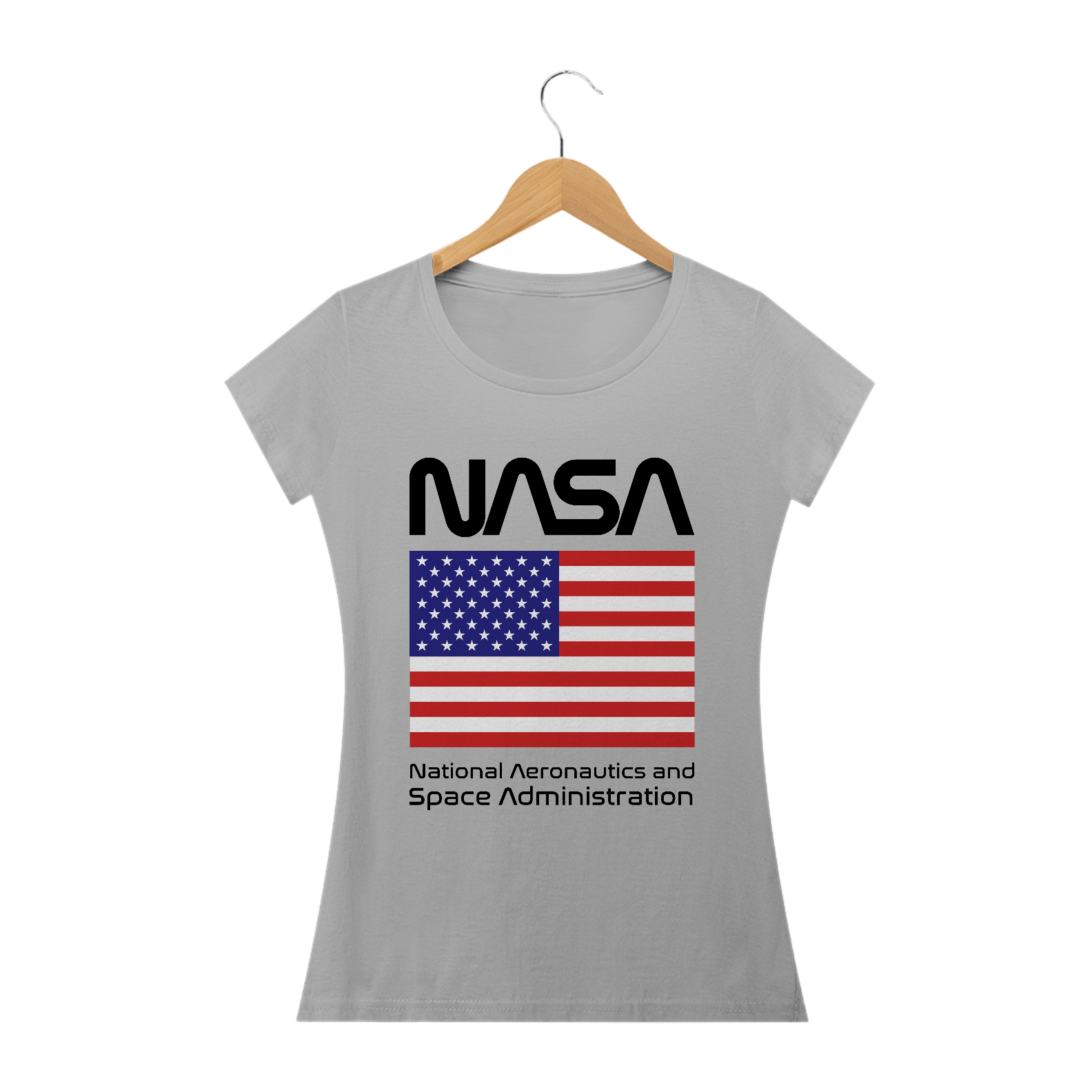 Nome do produto: Baby Long Nasa Bandeira EUA Black