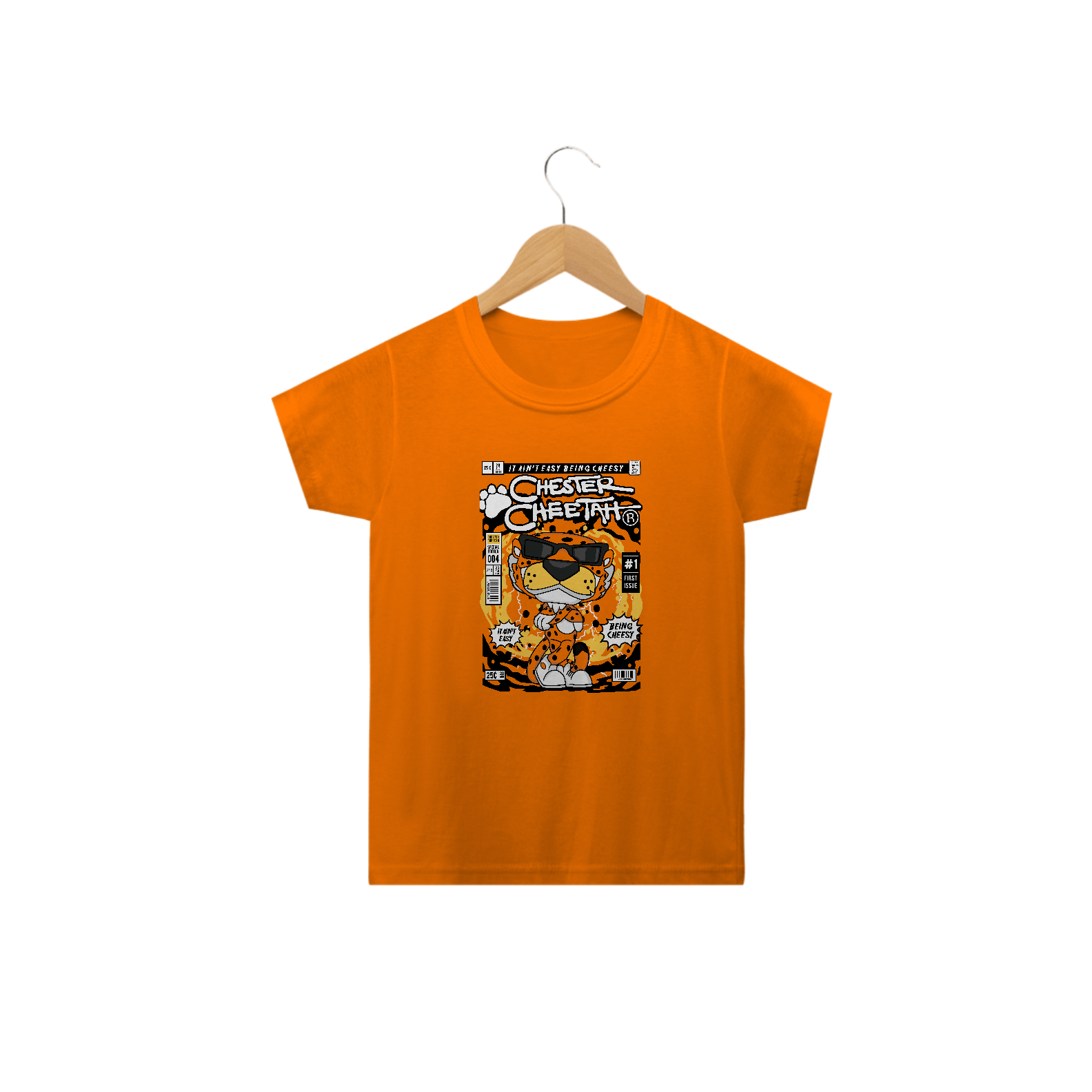 Nome do produto: Camiseta Infantil Chester Cheetah