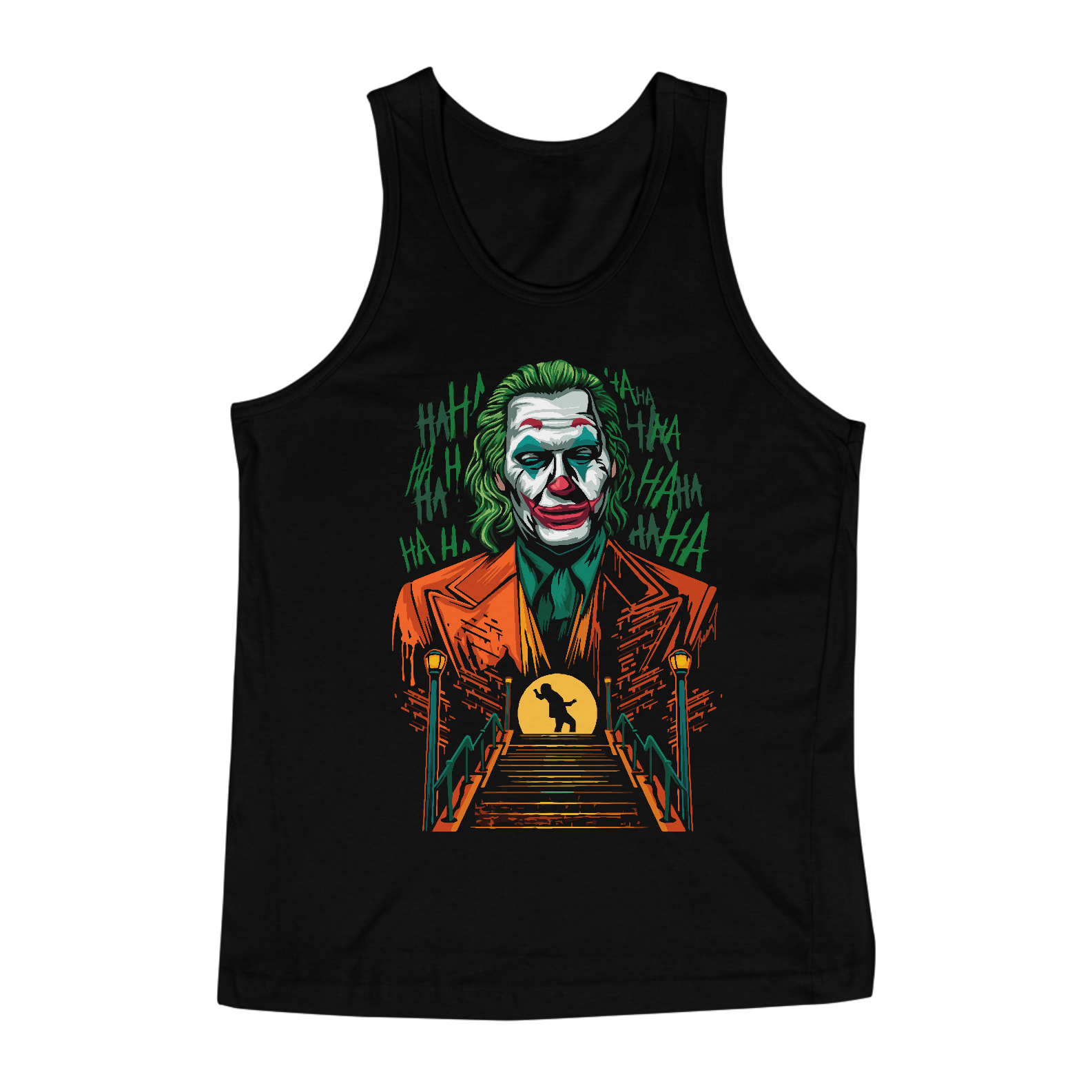 Nome do produto: Regata The Joker Escadaria