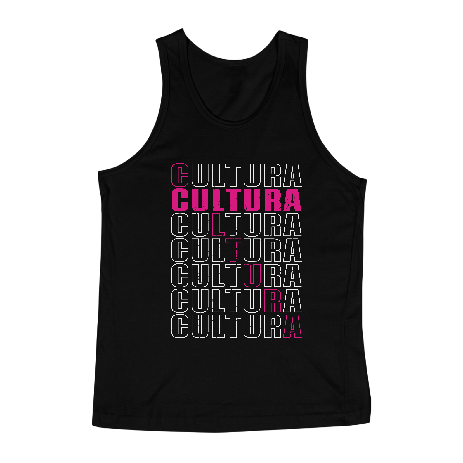 Nome do produto: Regata Cultura Pop Pink