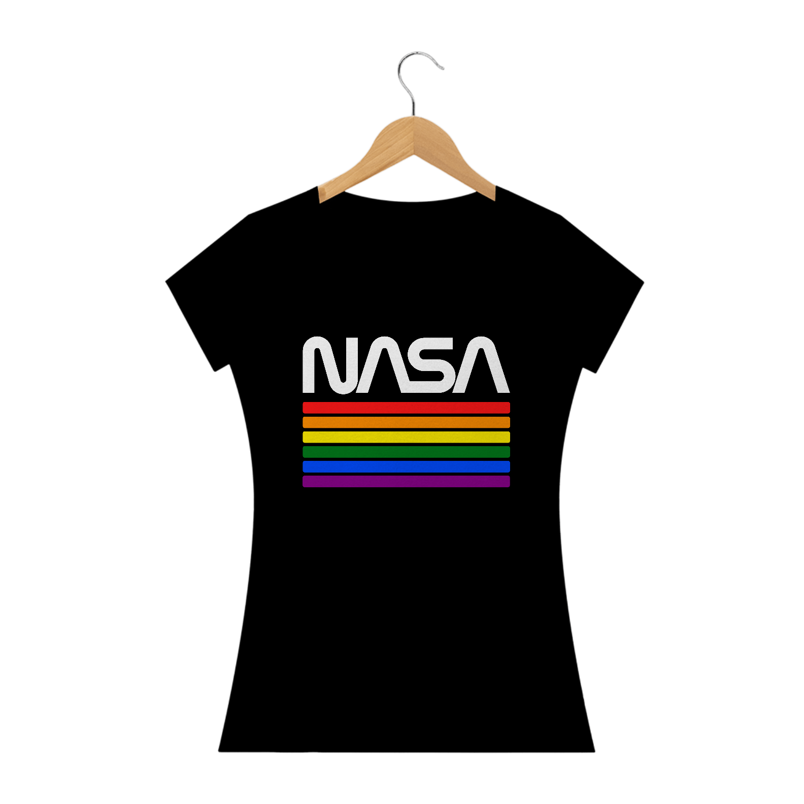 Nome do produto: Baby Long Nasa LGBT Arco-Íris
