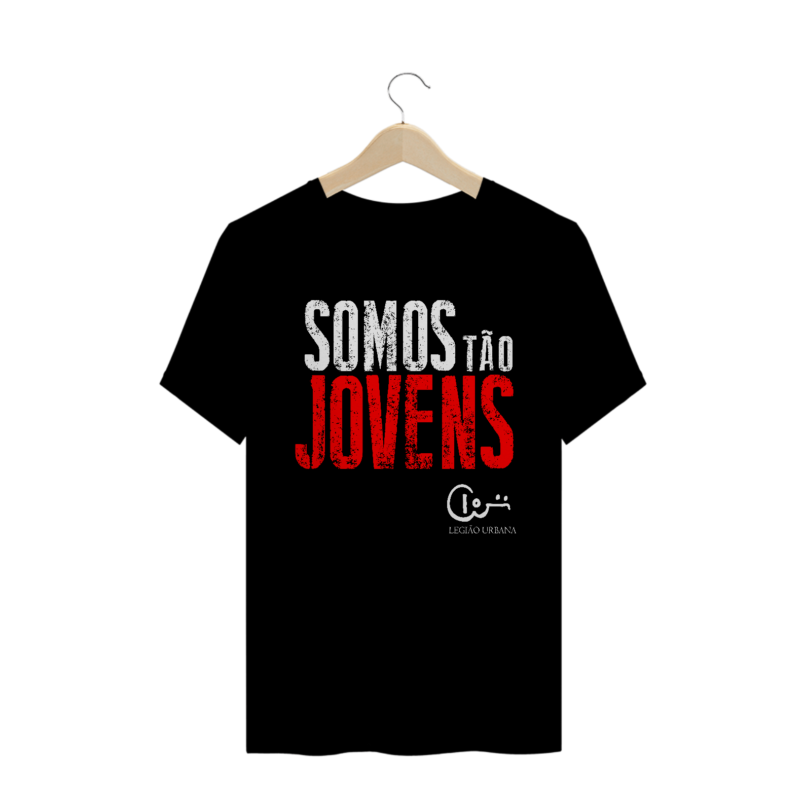 Nome do produto: Camiseta Somos Tão Jovens Legião Urbana