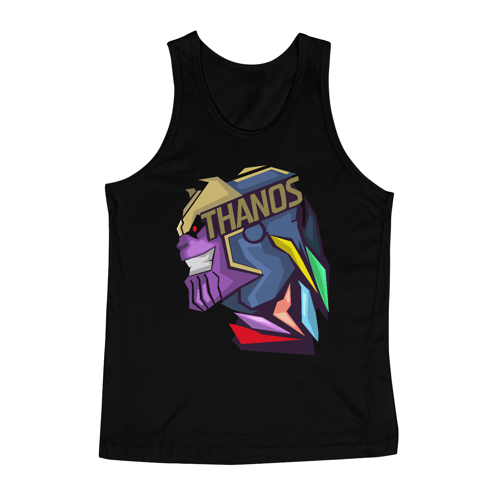 Nome do produto: Regata Thanos Face 3D